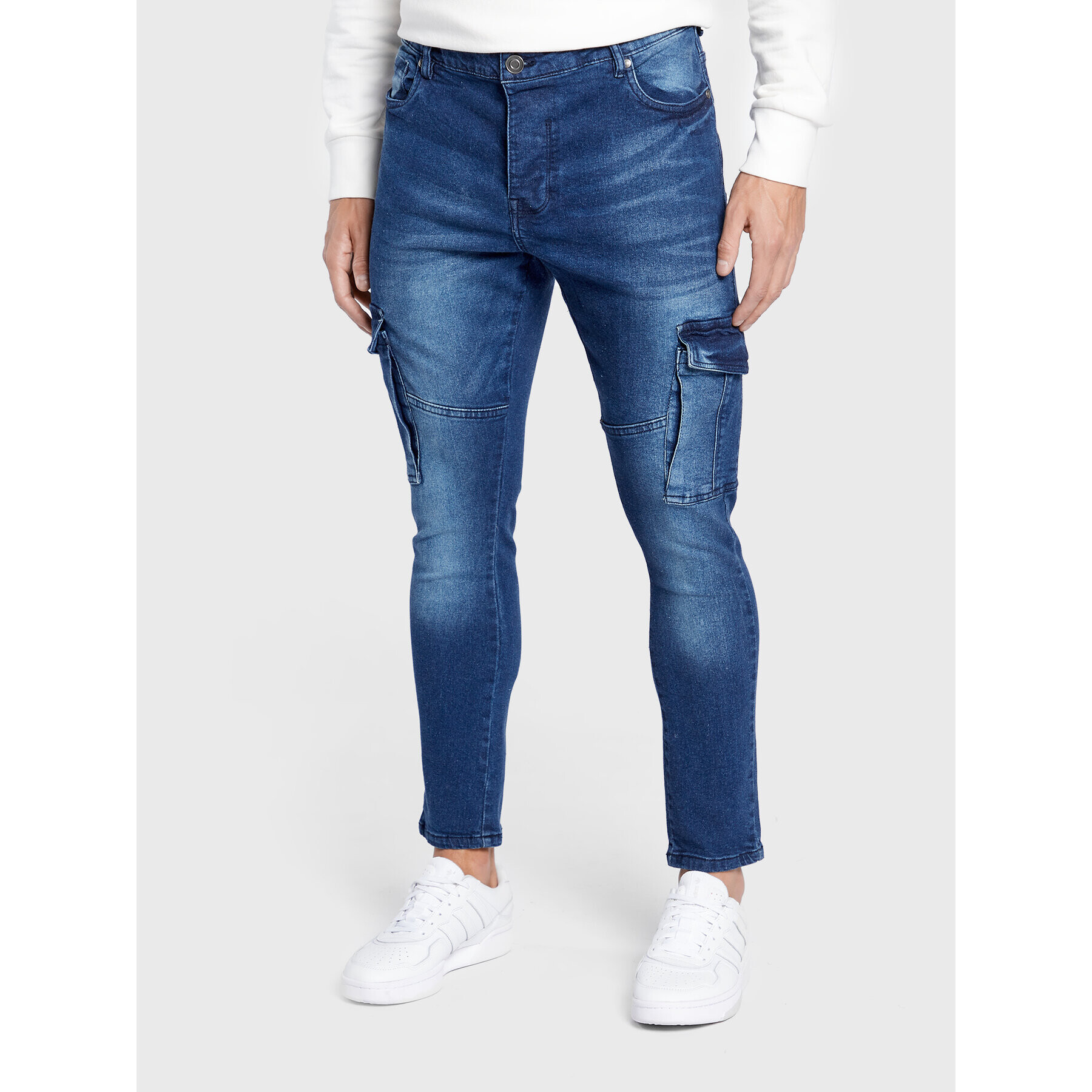 Brave Soul Дънки MJN-VICTOR Син Skinny Fit - Pepit.bg