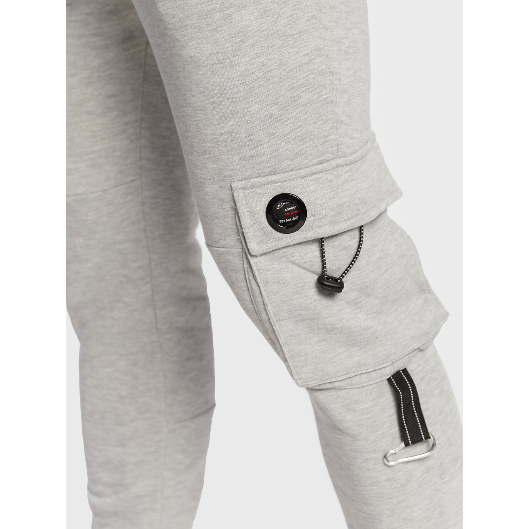 Brave Soul Долнище анцуг MJB-614MAXTA Сив Slim Fit - Pepit.bg