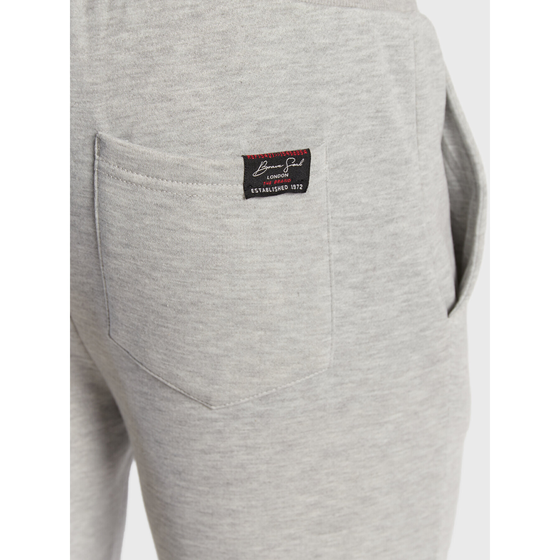 Brave Soul Долнище анцуг MJB-614MAXTA Сив Slim Fit - Pepit.bg