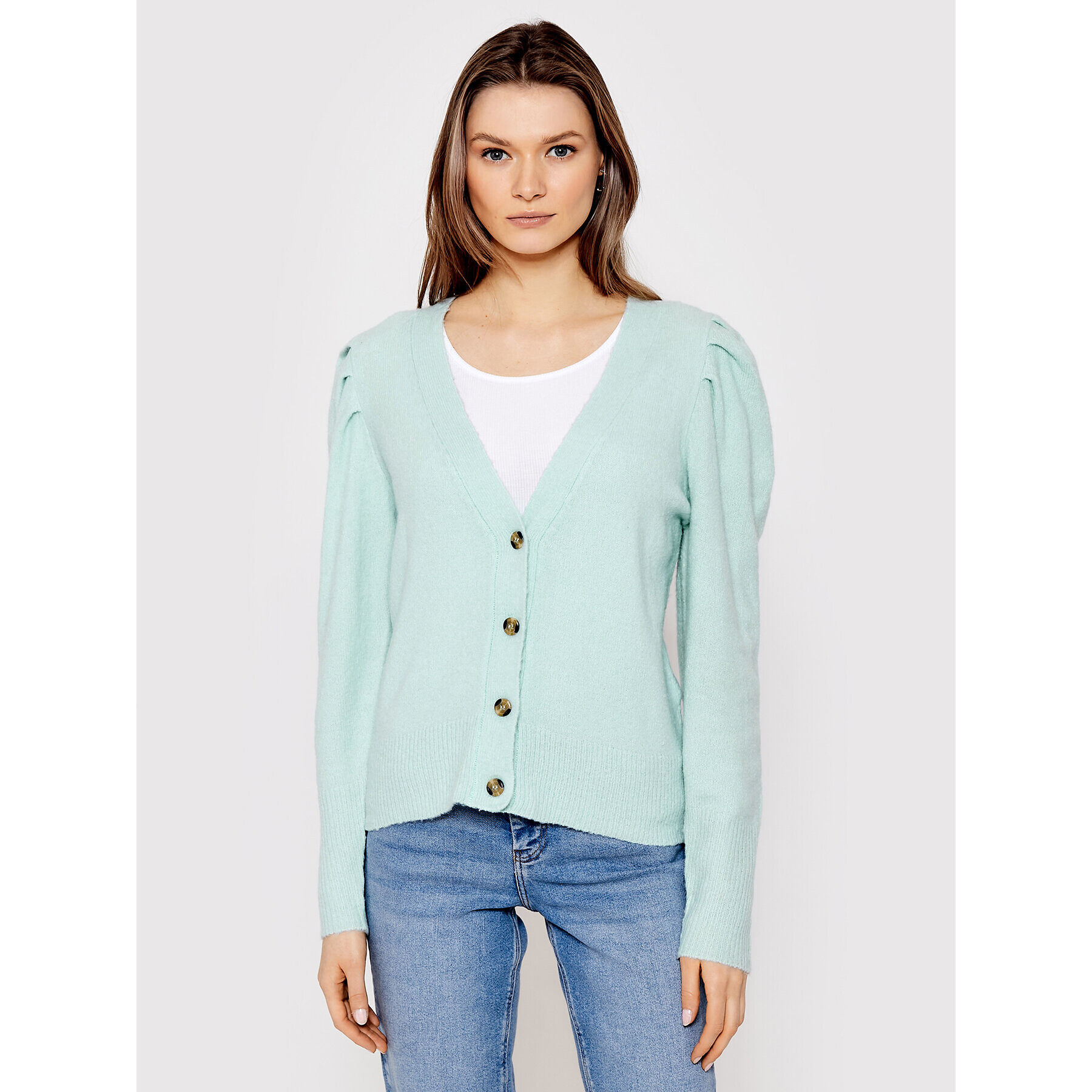 Brave Soul Кардиган LK-555PRIMROSE Син Regular Fit - Pepit.bg