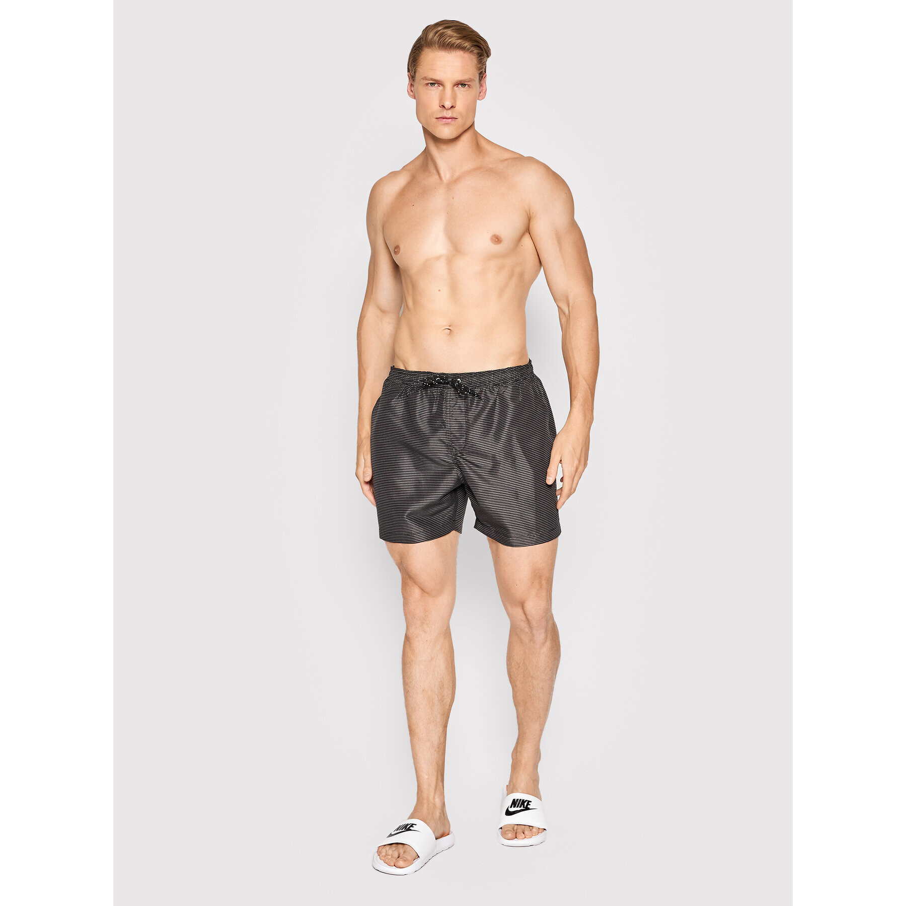 Brave Soul Плувни шорти MSRT-ASCOTPKB Сив Regular Fit - Pepit.bg