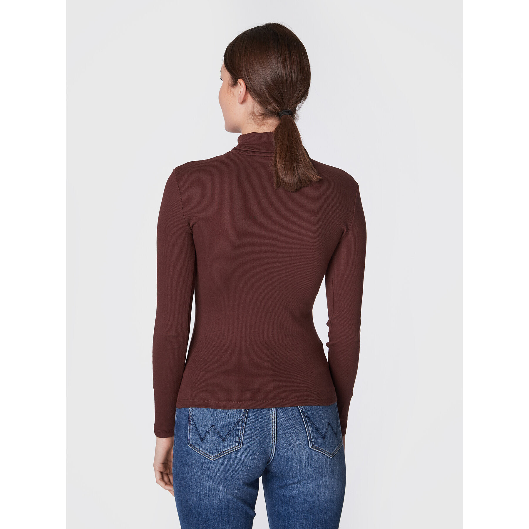Brave Soul Поло LLT-69ADRIAN Кафяв Slim Fit - Pepit.bg