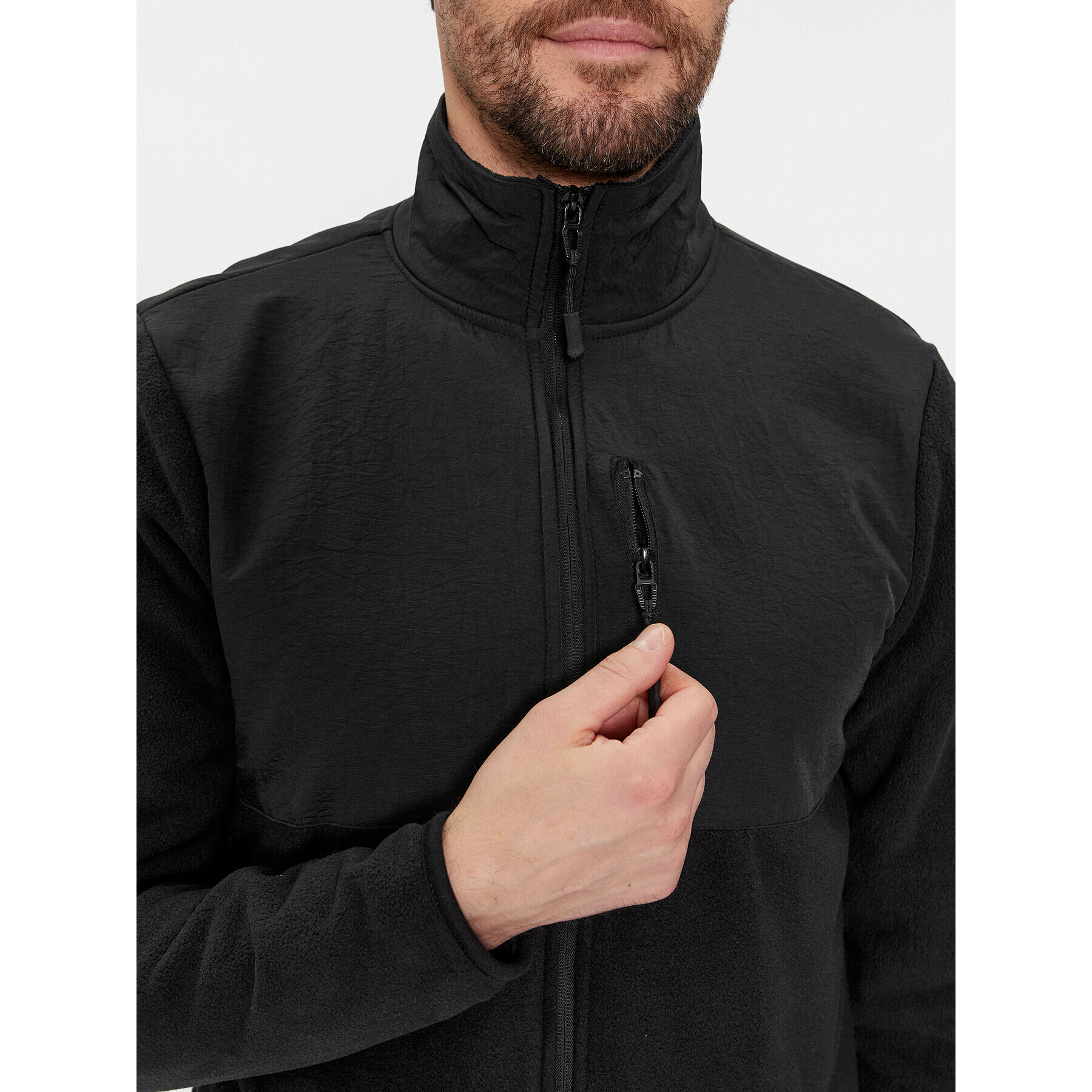 Brave Soul Преходно яке MJK-AVERY Черен Regular Fit - Pepit.bg