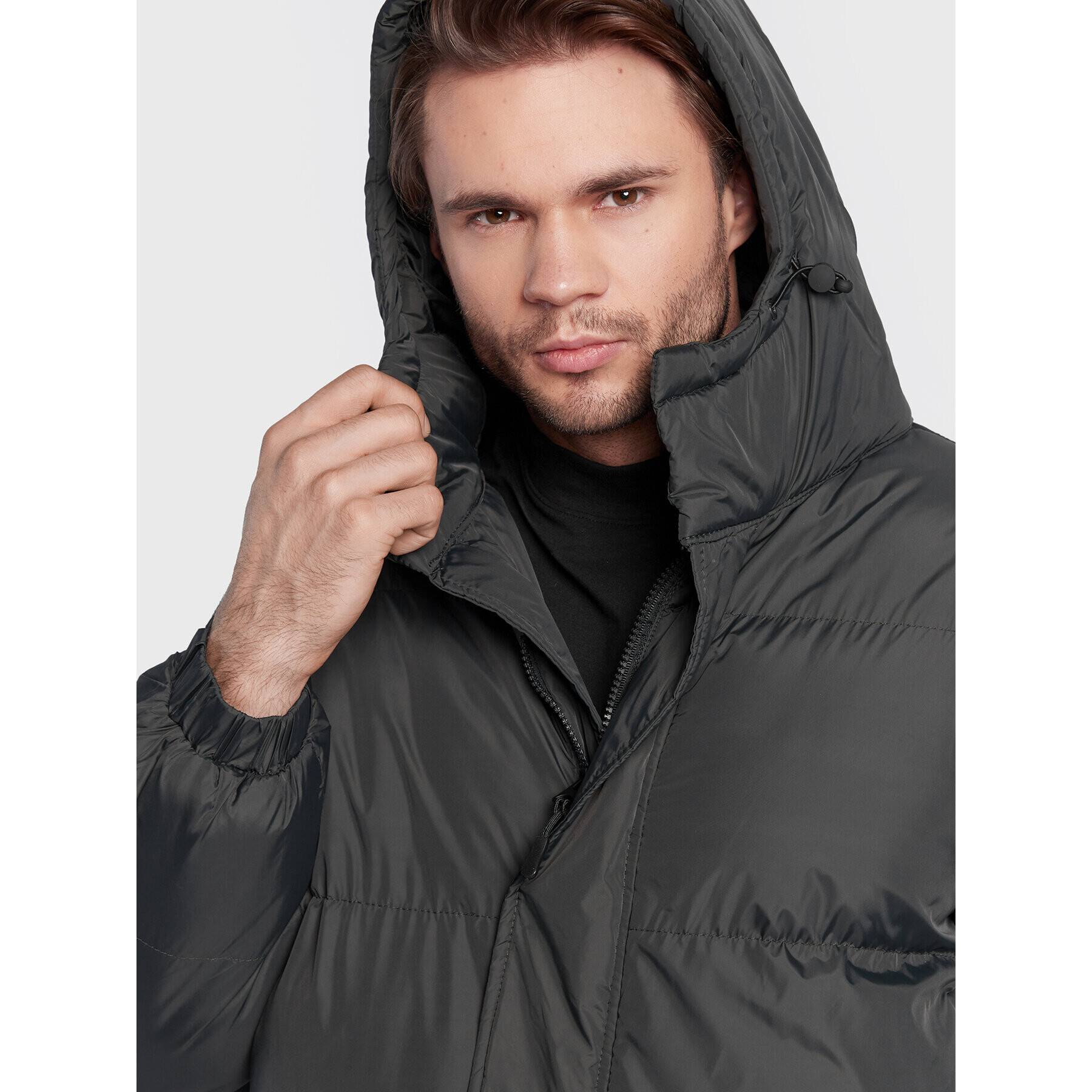 Brave Soul Пухено яке MJK-MARVEL Зелен Regular Fit - Pepit.bg