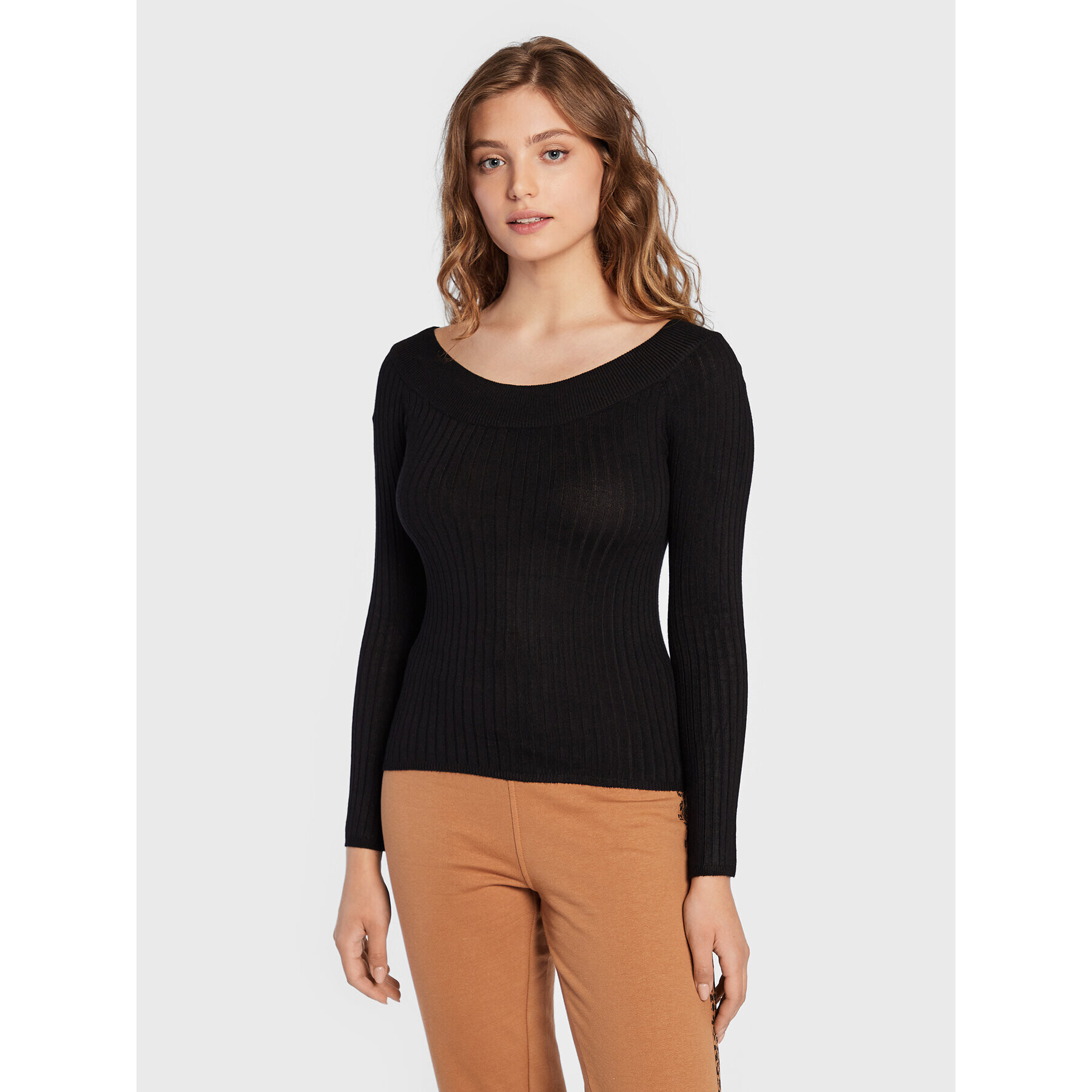 Brave Soul Пуловер LK-237MARIGOLD Черен Slim Fit - Pepit.bg