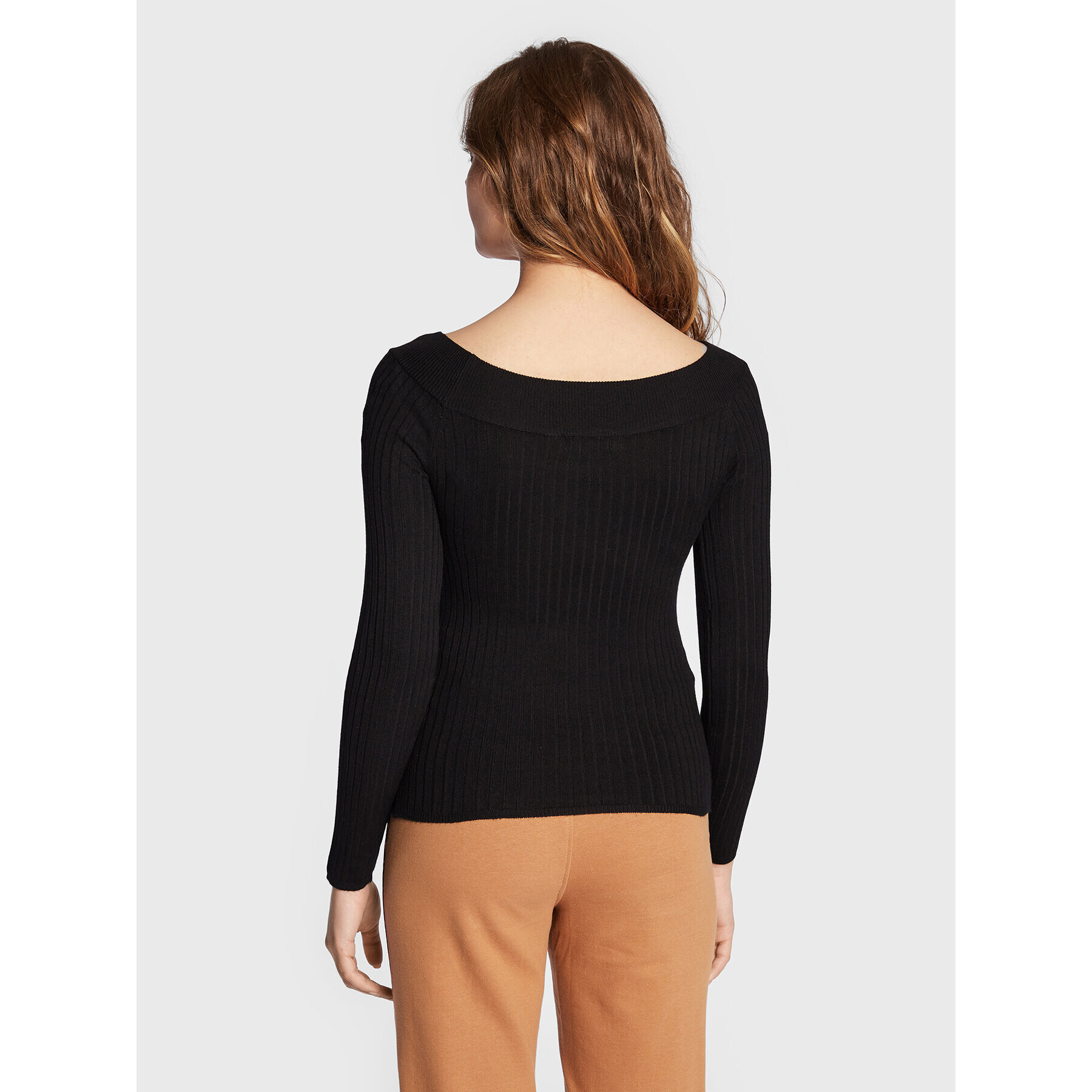 Brave Soul Пуловер LK-237MARIGOLD Черен Slim Fit - Pepit.bg