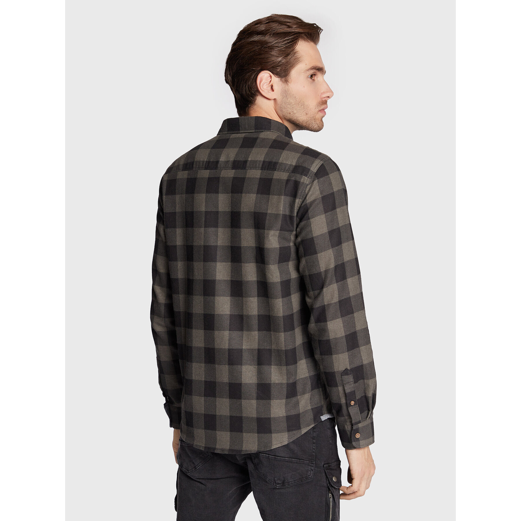 Brave Soul Риза MSH-69JACKN Сив Regular Fit - Pepit.bg
