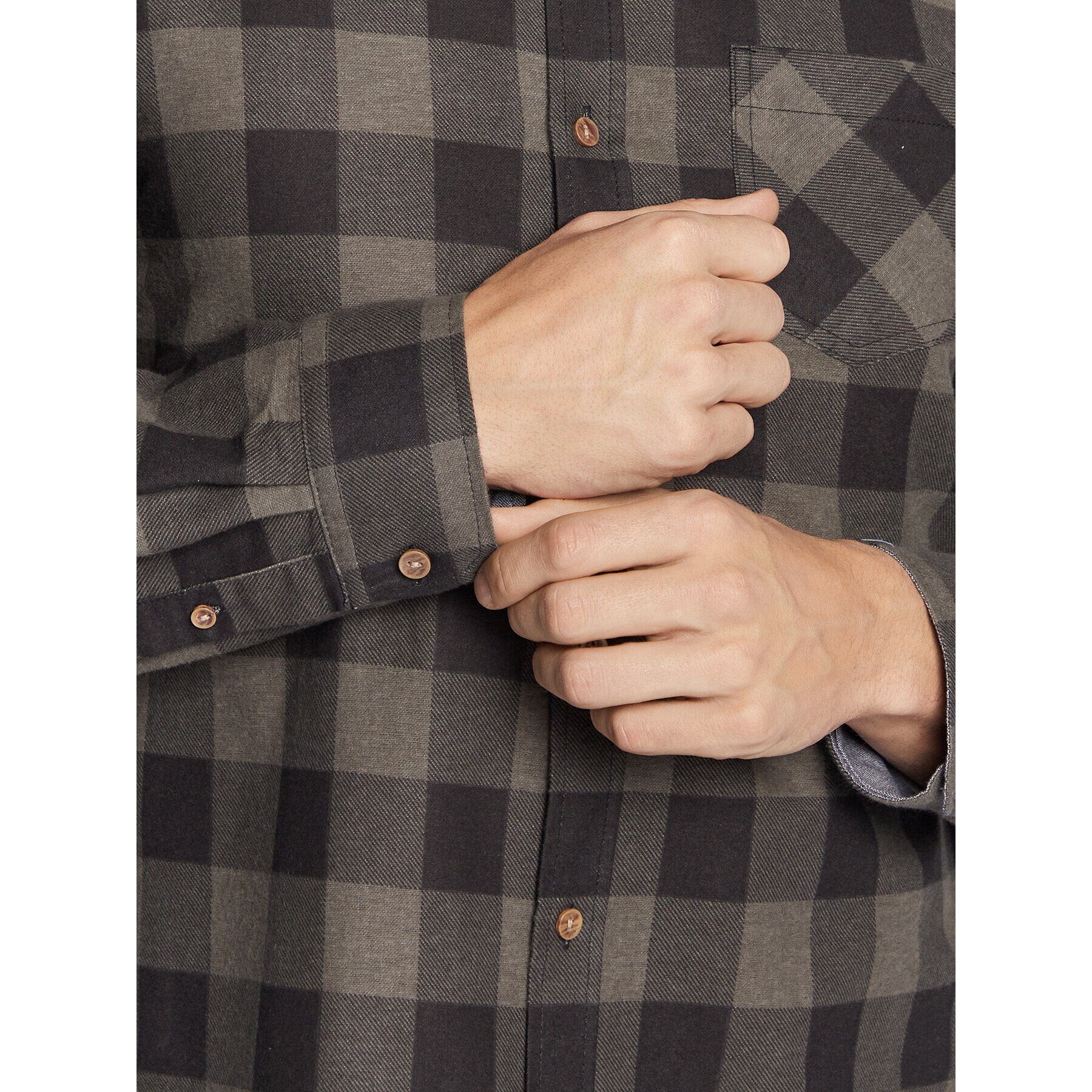 Brave Soul Риза MSH-69JACKN Сив Regular Fit - Pepit.bg