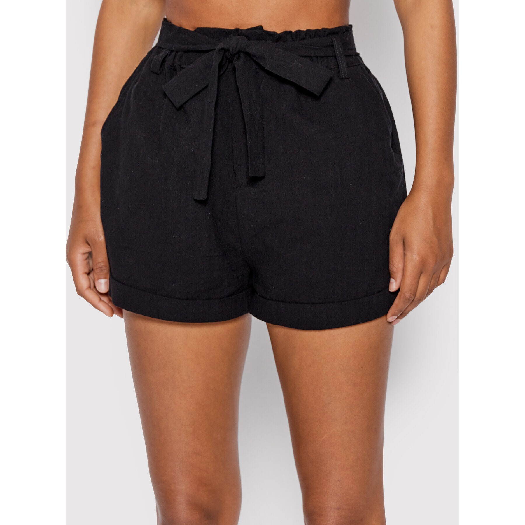 Brave Soul Шорти от плат LSRT-272CLAIRE Черен Regular Fit - Pepit.bg