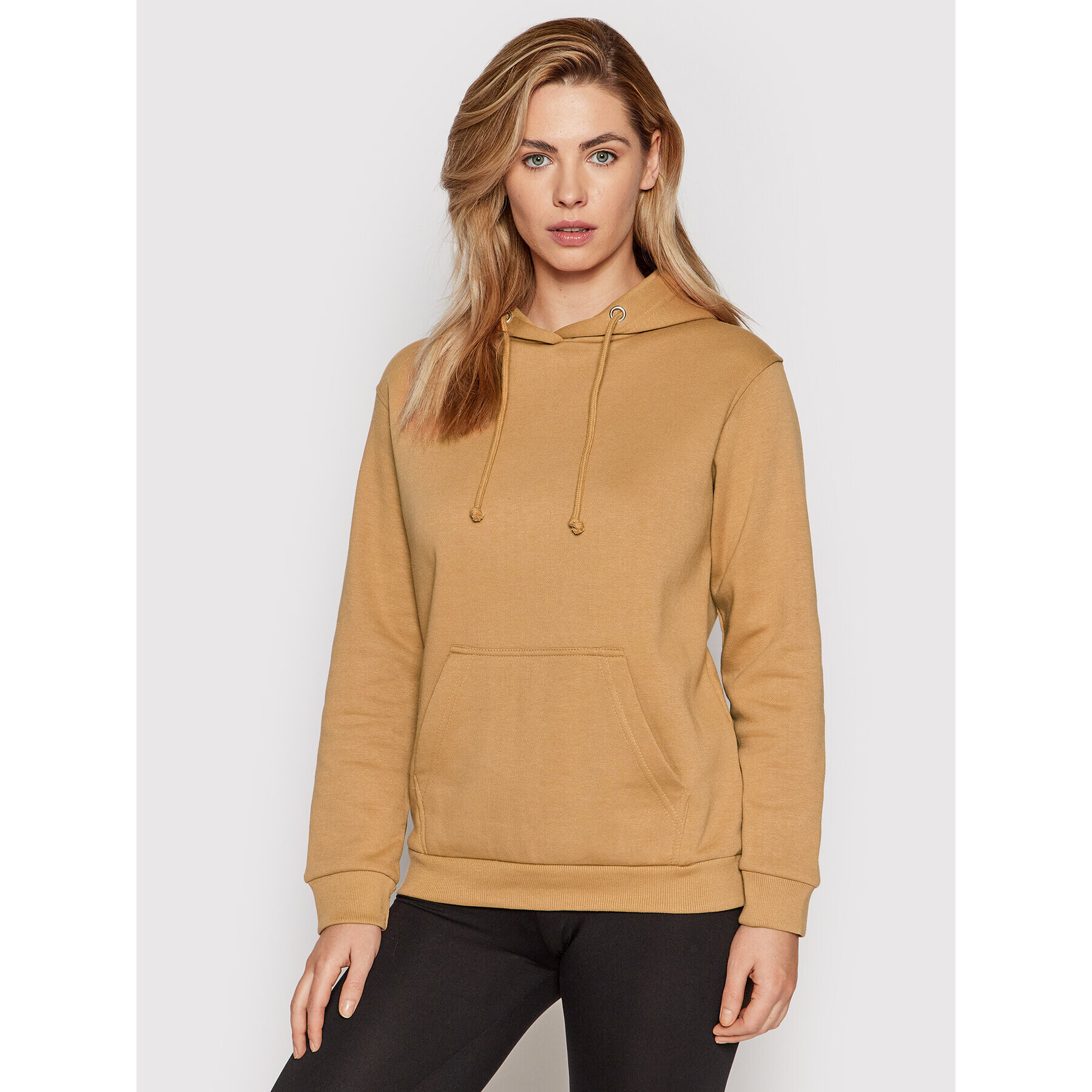 Brave Soul Суитшърт LSS-531CLARA Кафяв Regular Fit - Pepit.bg