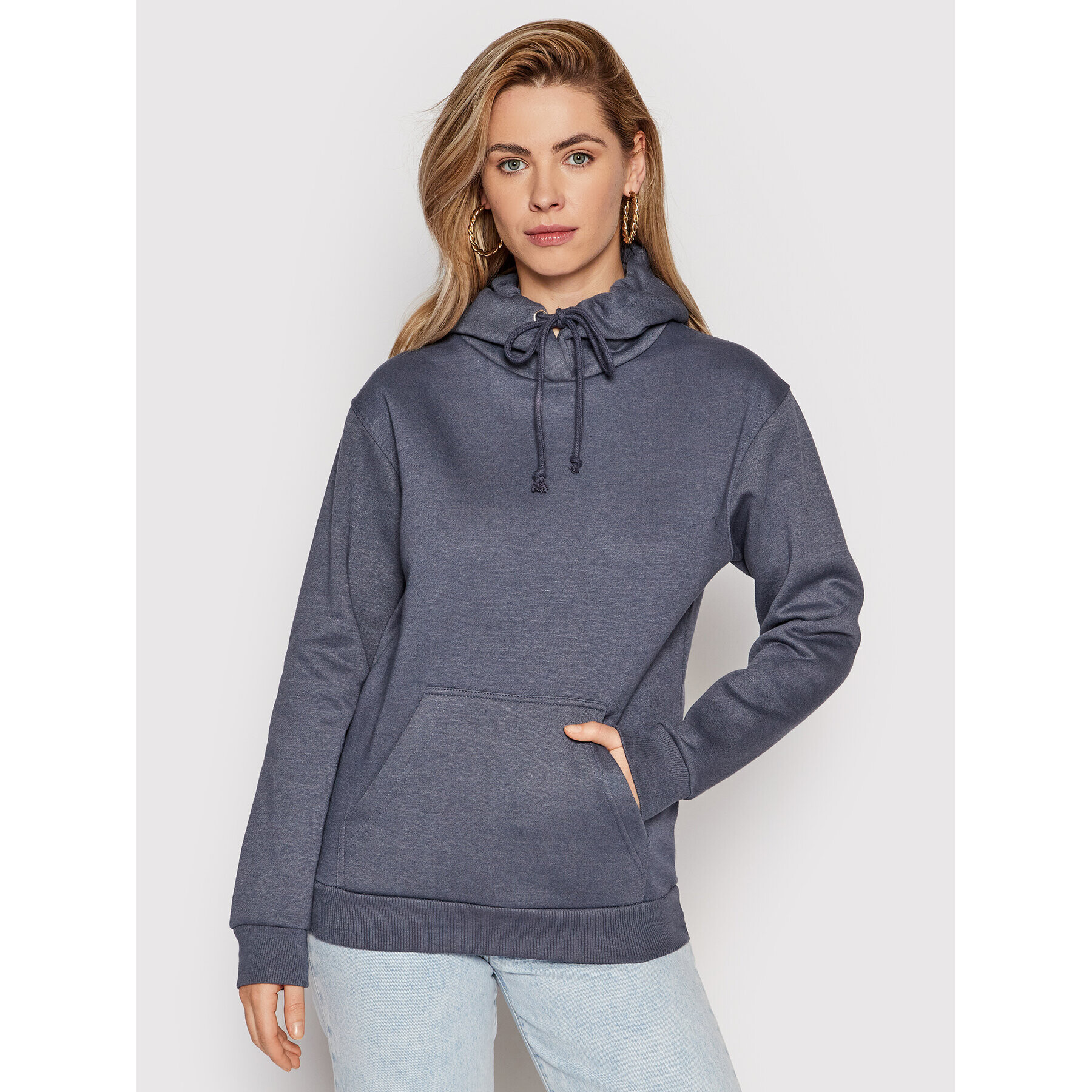 Brave Soul Суитшърт LSS-531CLARA Тъмносин Regular Fit - Pepit.bg