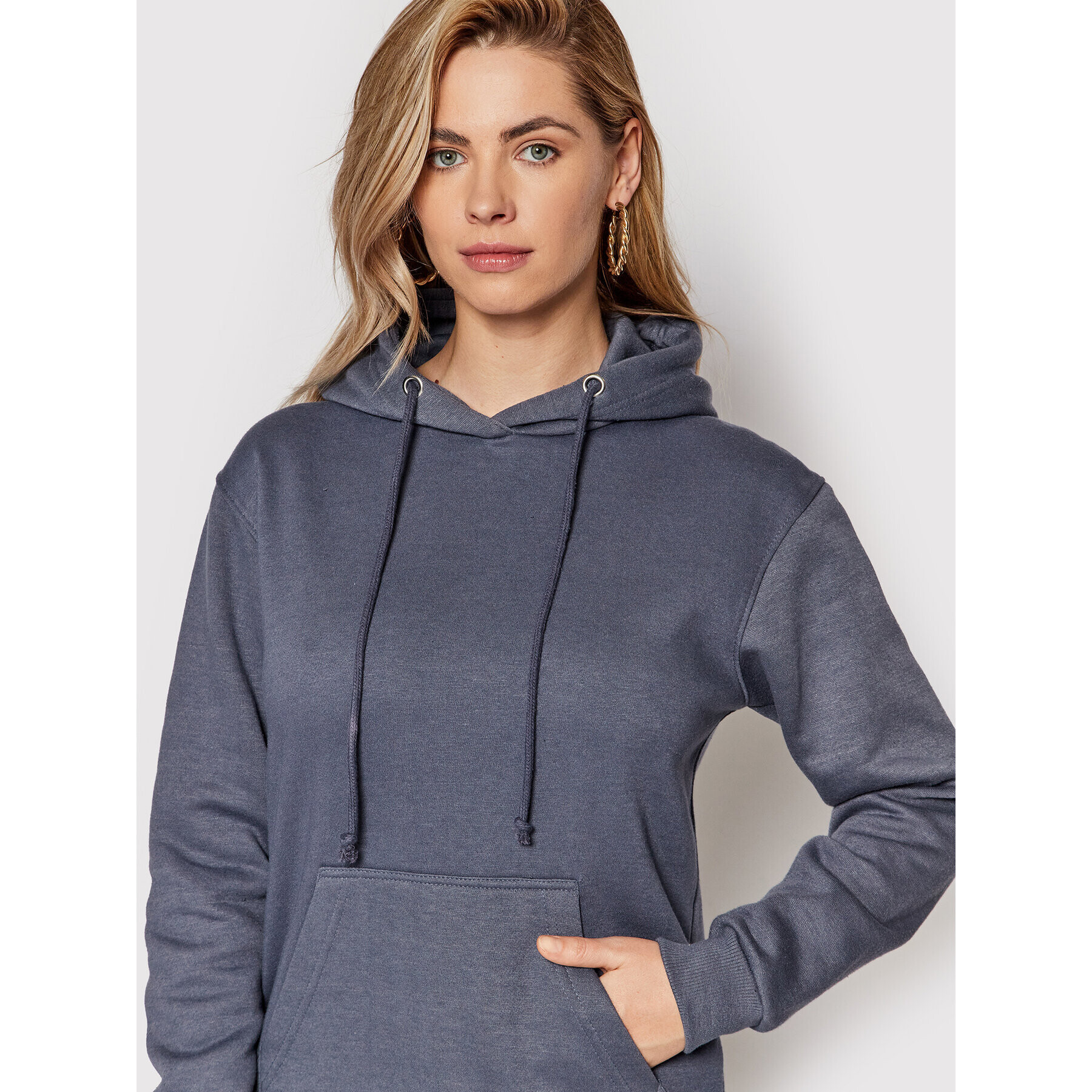 Brave Soul Суитшърт LSS-531CLARA Тъмносин Regular Fit - Pepit.bg