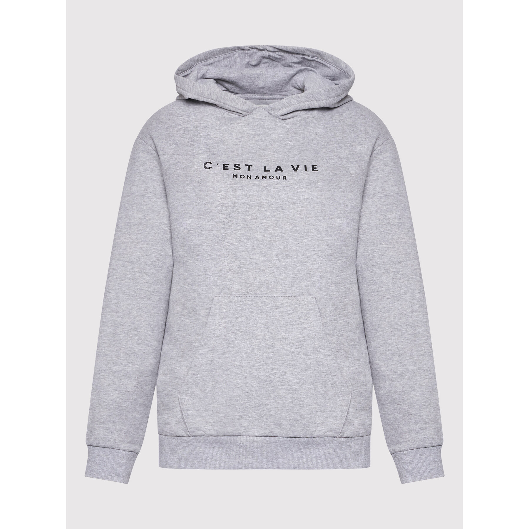 Brave Soul Суитшърт LSS-69AMOUR Сив Regular Fit - Pepit.bg