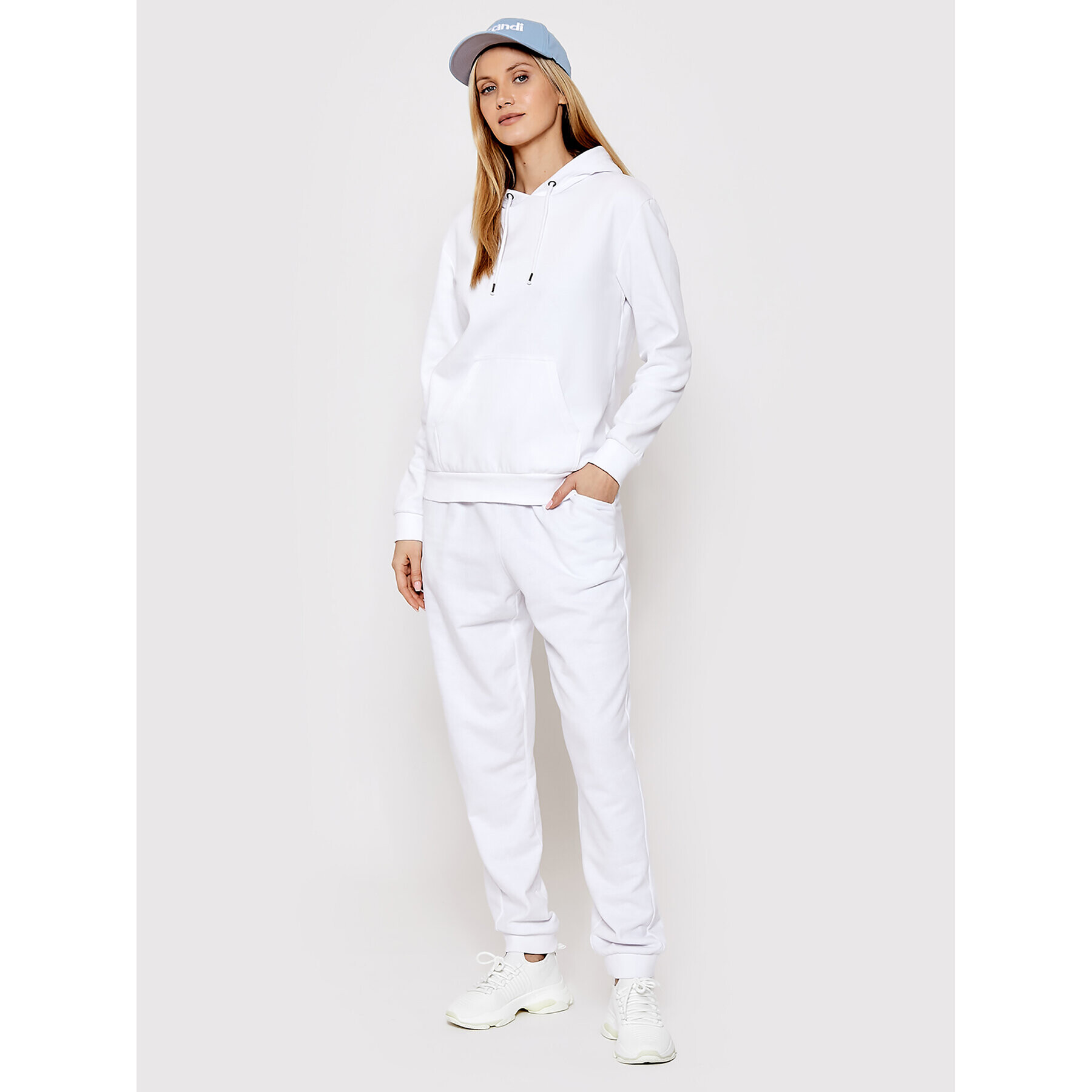 Brave Soul Суитшърт LSS-69CLARA Бял Regular Fit - Pepit.bg
