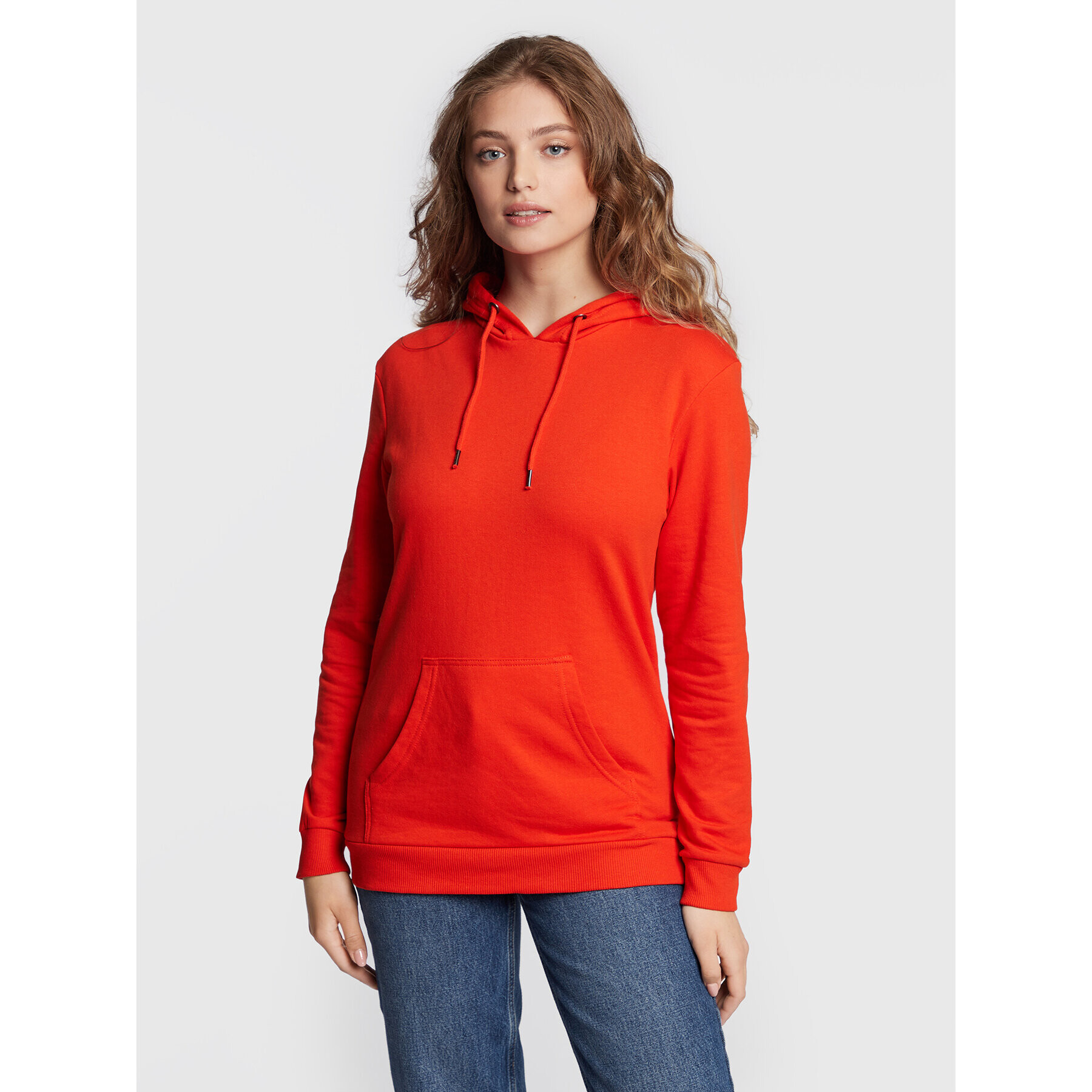 Brave Soul Суитшърт LSS-69CLARA Червен Regular Fit - Pepit.bg