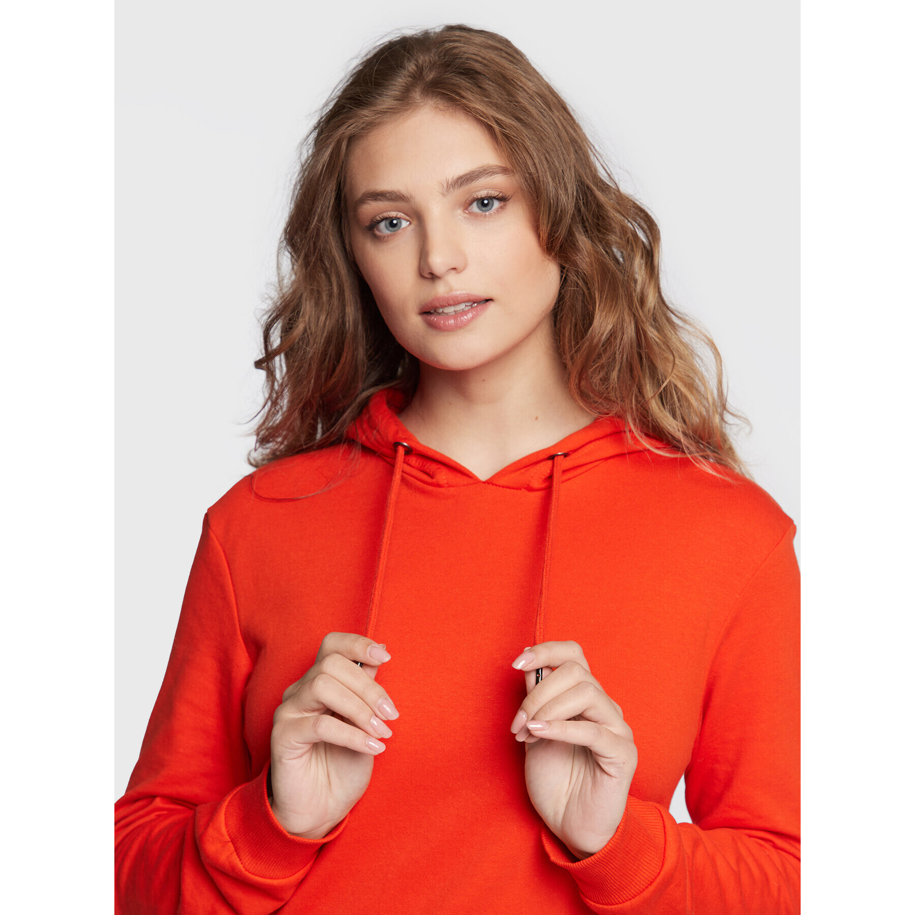 Brave Soul Суитшърт LSS-69CLARA Червен Regular Fit - Pepit.bg