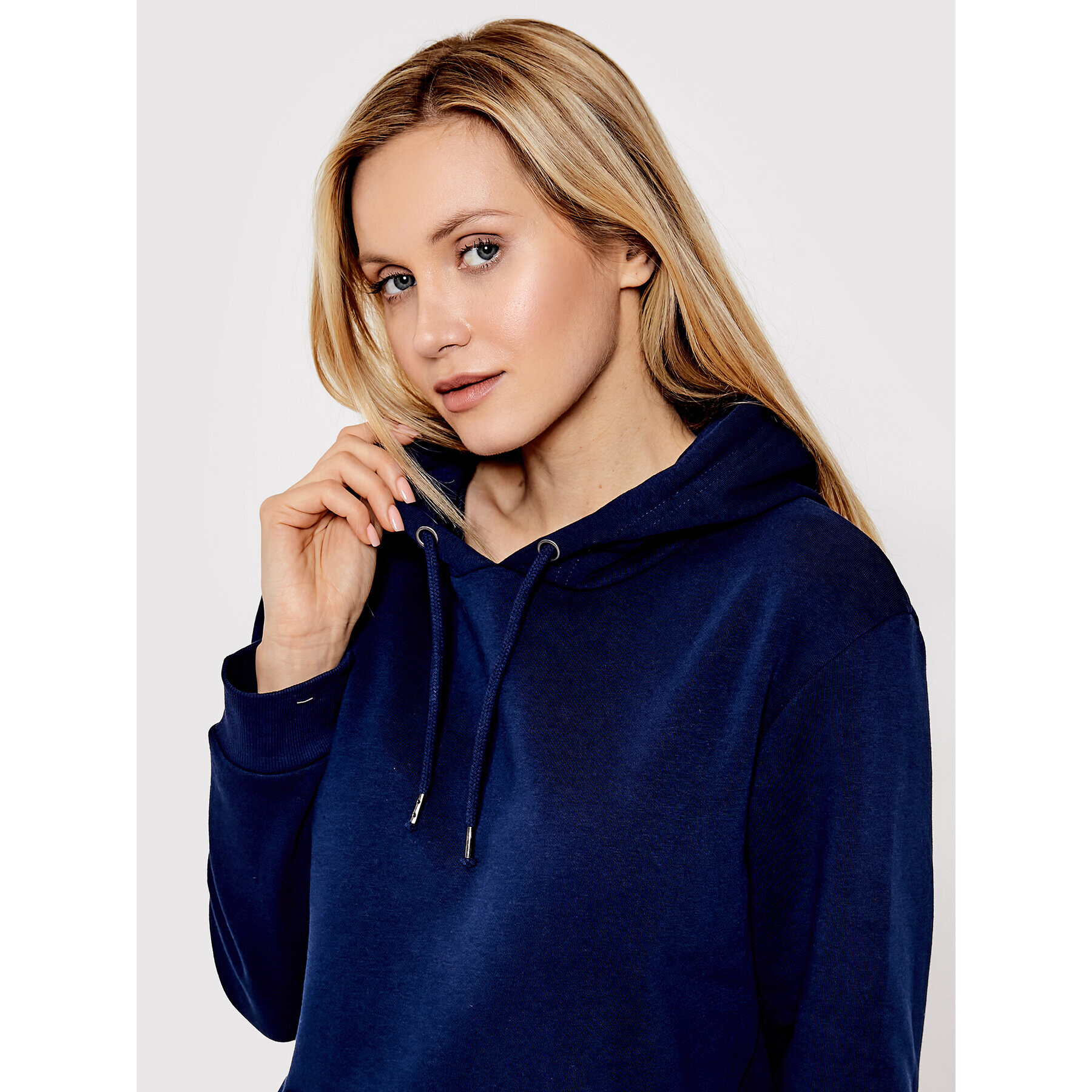 Brave Soul Суитшърт LSS-69CLARA Тъмносин Regular Fit - Pepit.bg