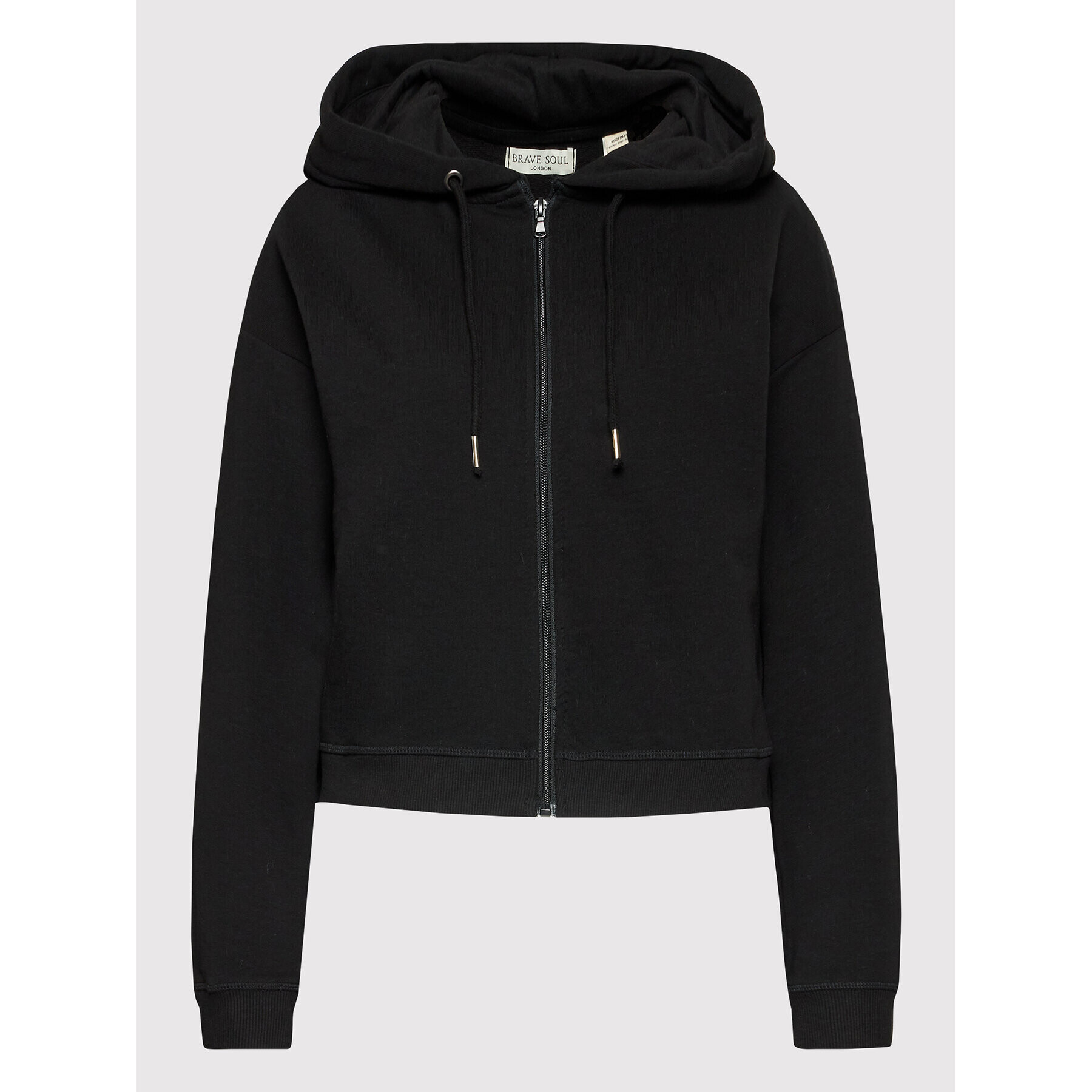 Brave Soul Суитшърт LSS-69KAIA Черен Regular Fit - Pepit.bg
