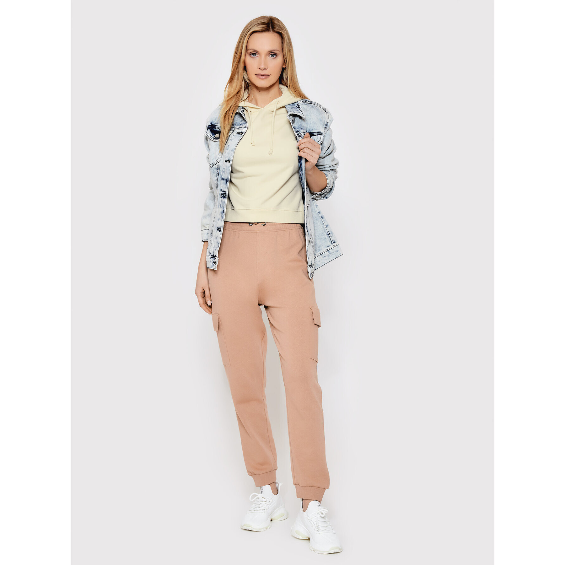 Brave Soul Суитшърт LSS-69KAYDE Жълт Regular Fit - Pepit.bg