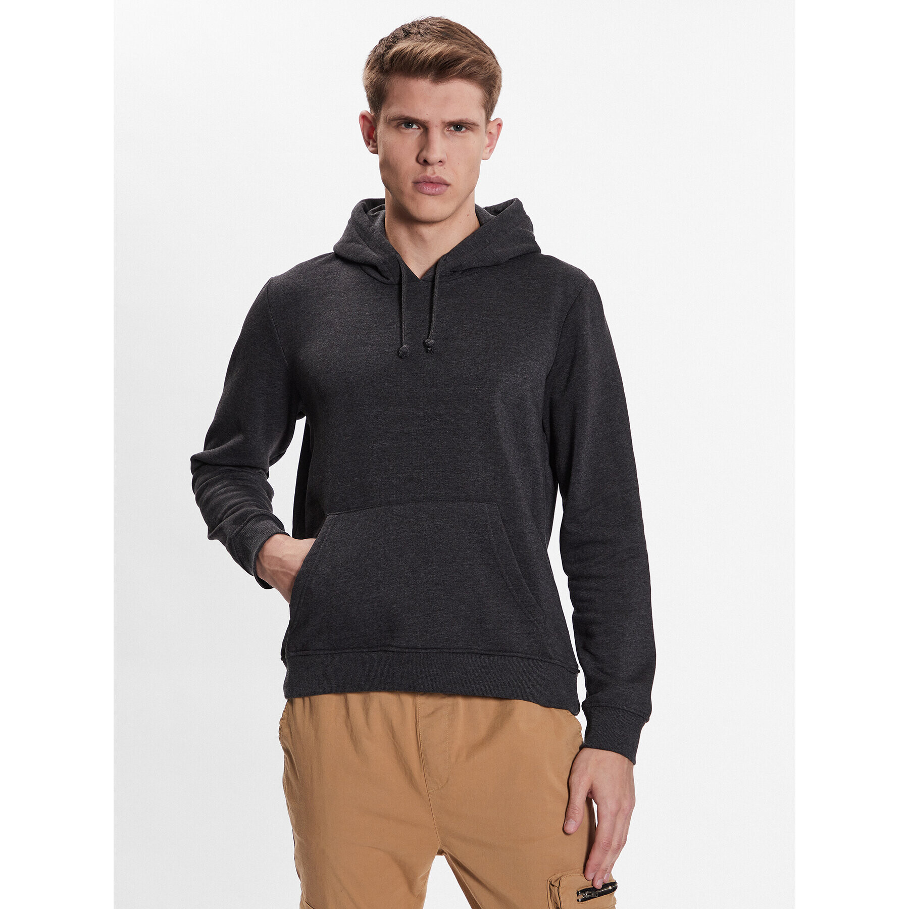 Brave Soul Суитшърт MSS-131CLARENCE3 Сив Regular Fit - Pepit.bg