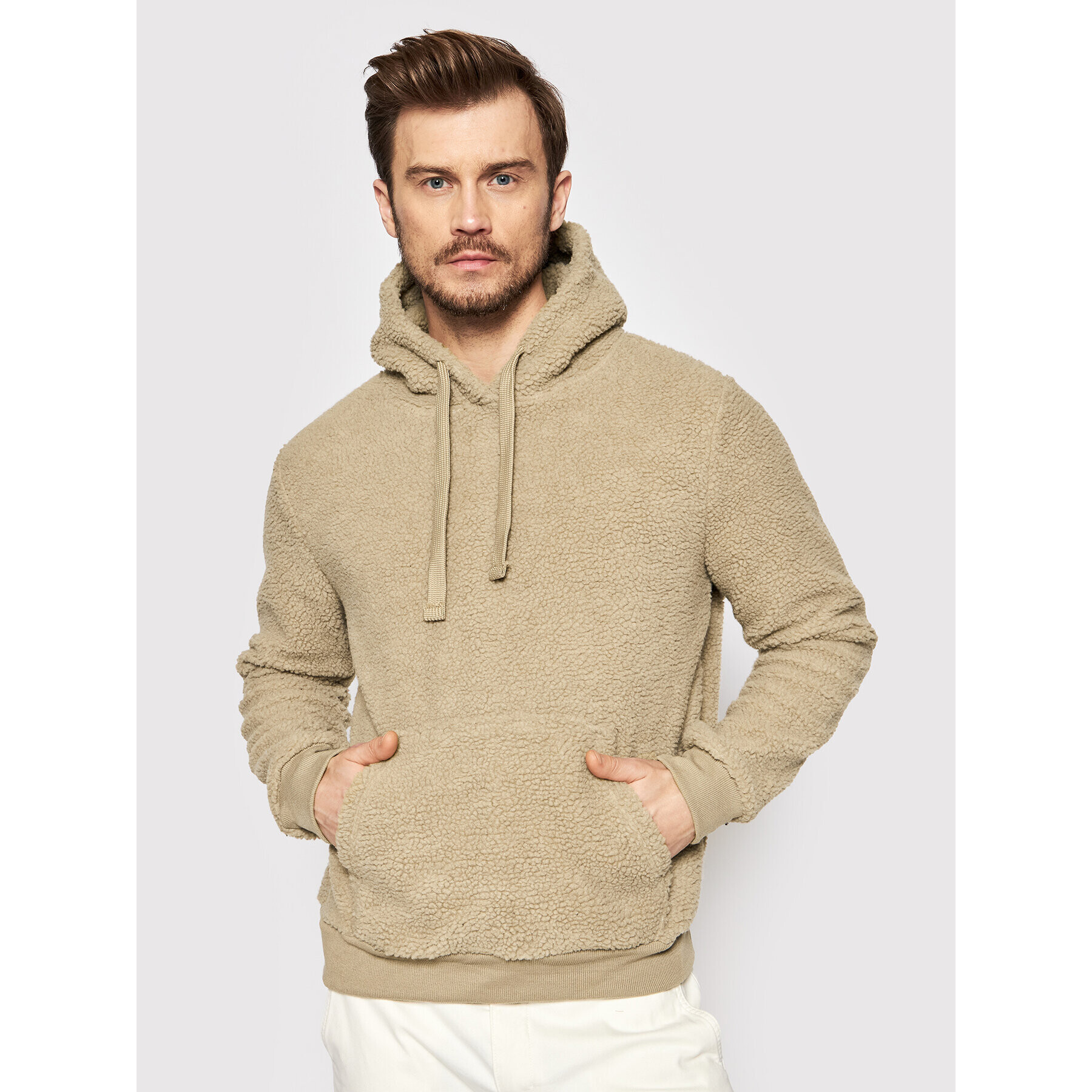 Brave Soul Суитшърт MSS-580GROMITG Кафяв Regular Fit - Pepit.bg