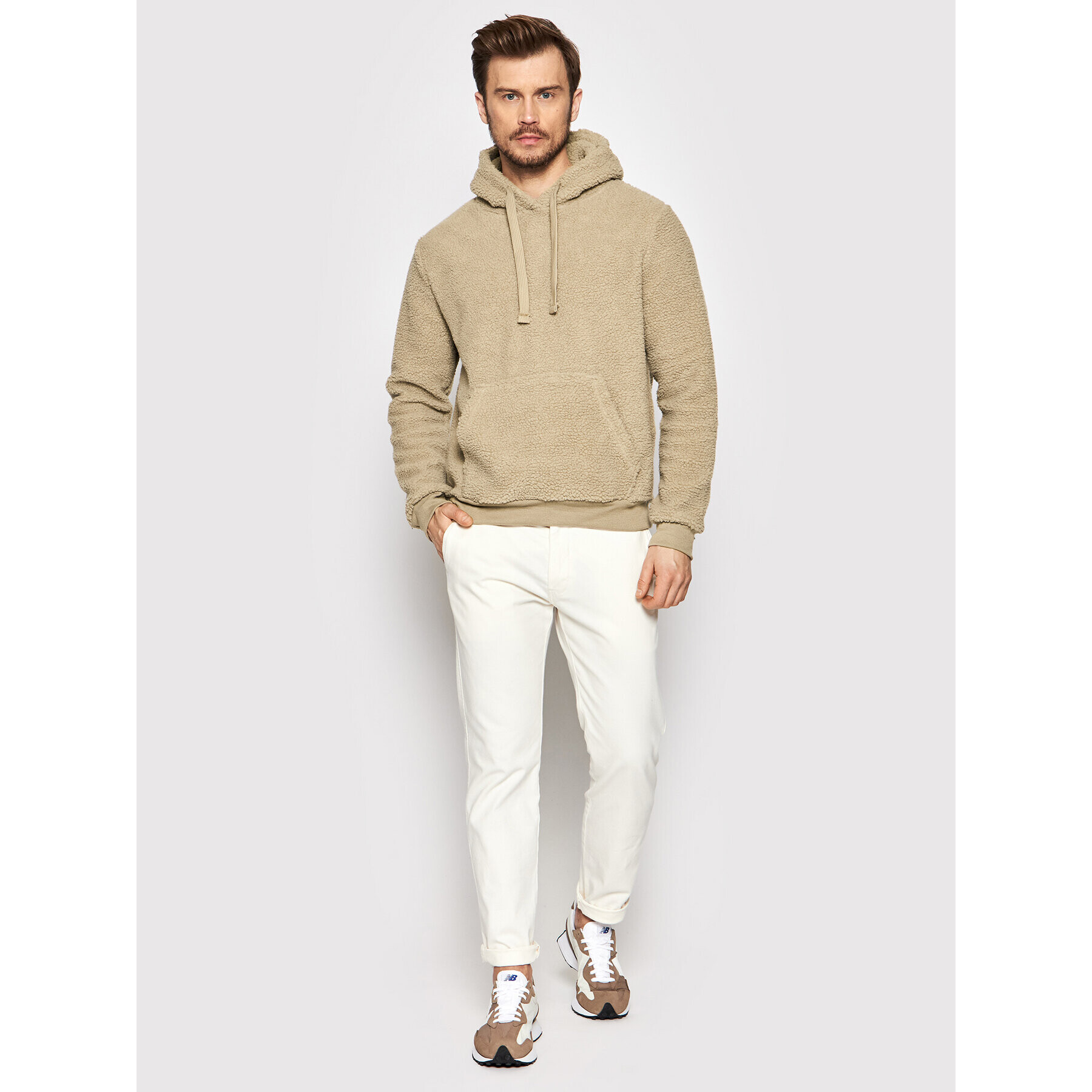 Brave Soul Суитшърт MSS-580GROMITG Кафяв Regular Fit - Pepit.bg