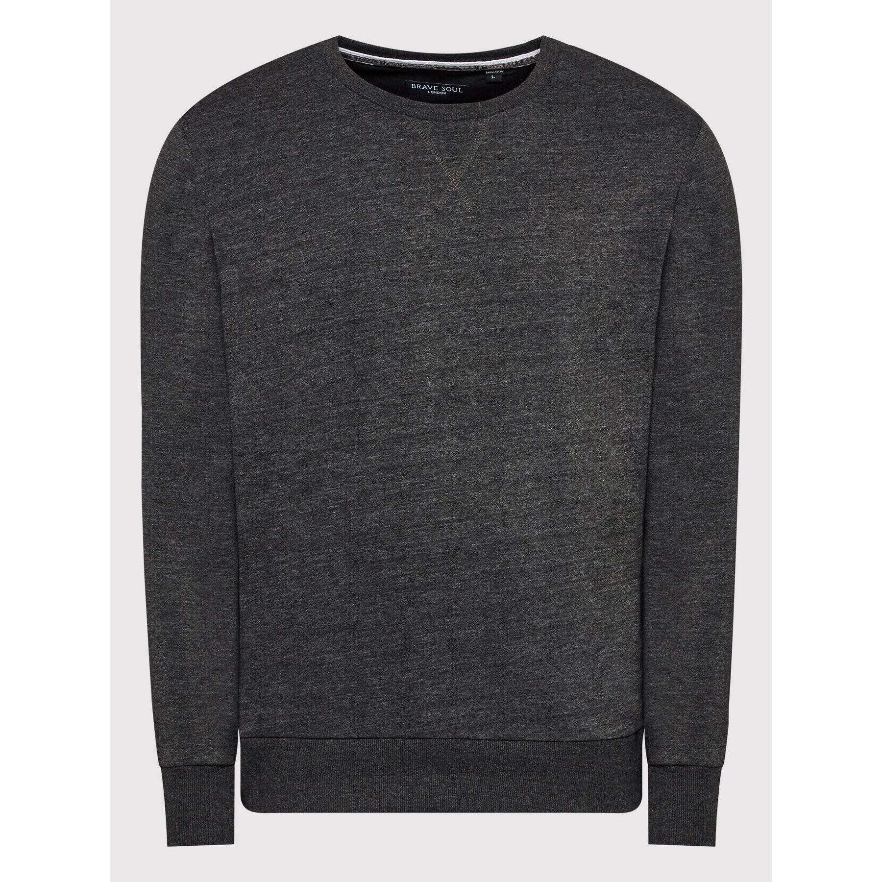 Brave Soul Суитшърт MSS-69JONES3 Сив Regular Fit - Pepit.bg