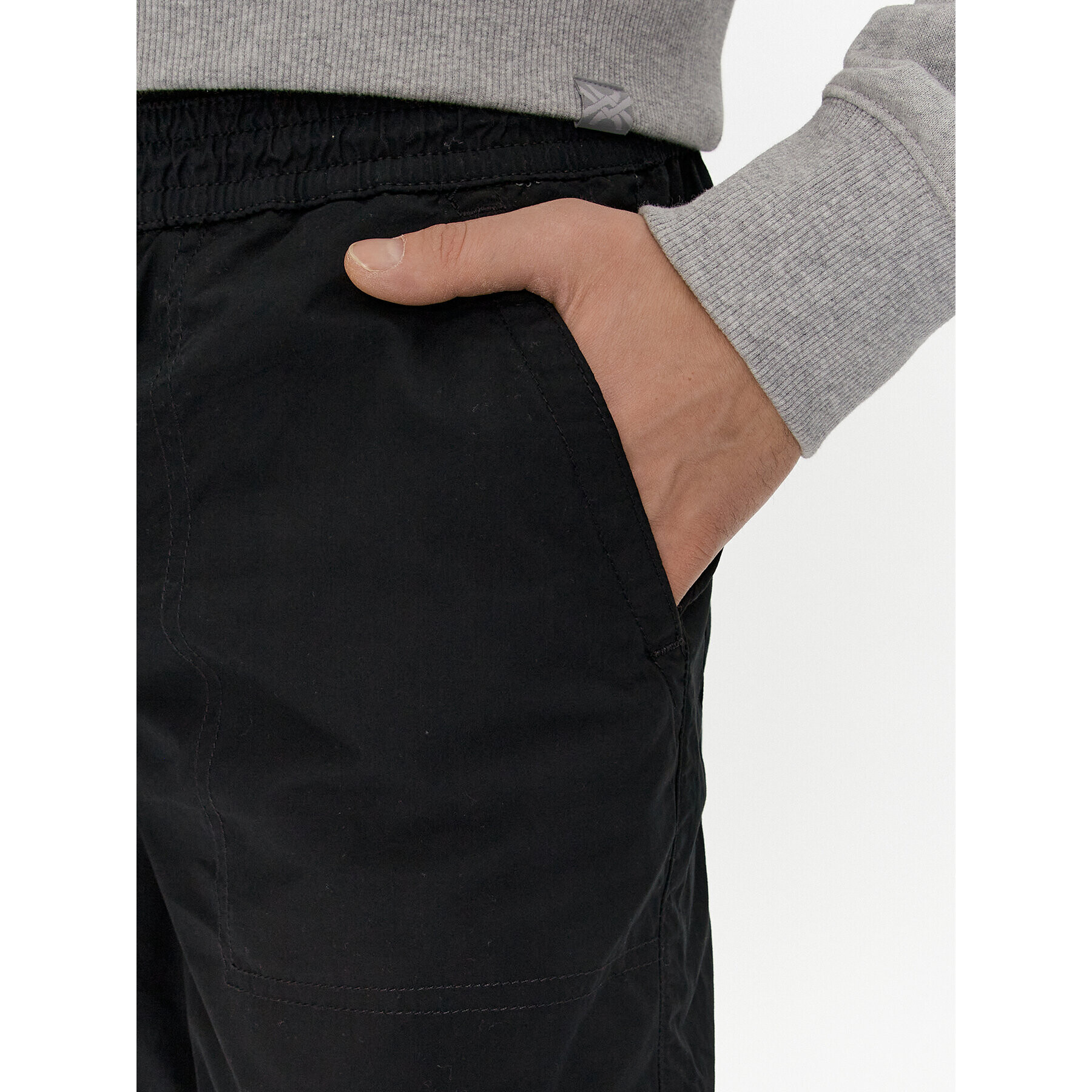 Brave Soul Текстилни панталони MTR-BRETBLACK Черен Regular Fit - Pepit.bg