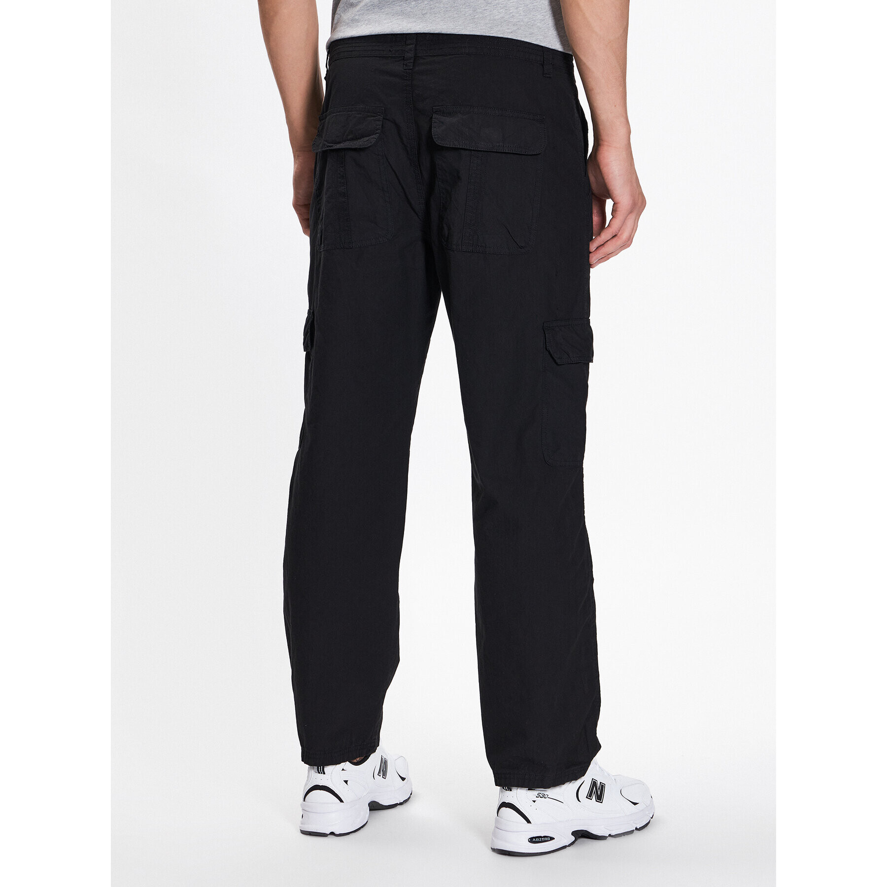 Brave Soul Текстилни панталони MTR-PITMAN Черен Regular Fit - Pepit.bg