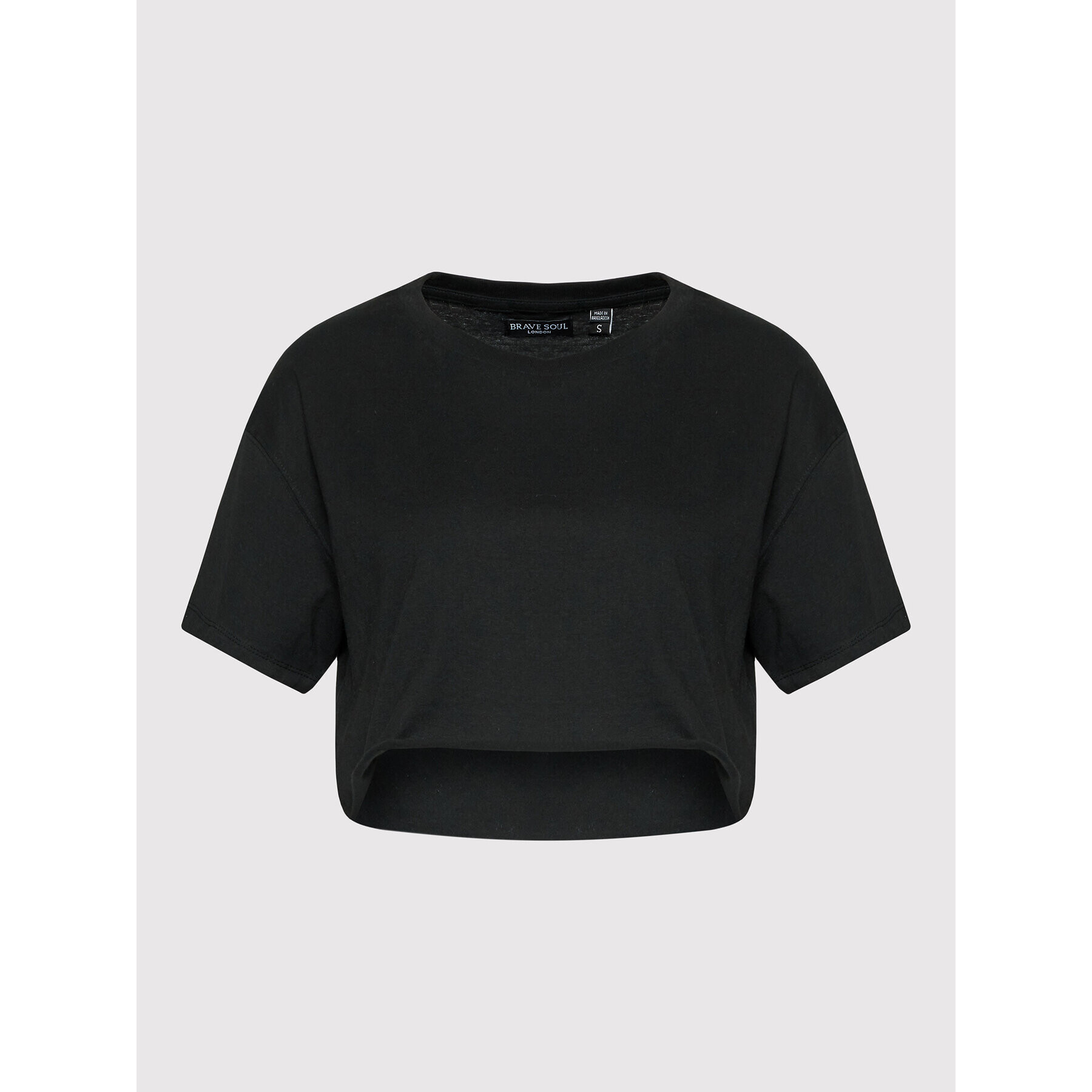 Brave Soul Тишърт LTS-149BLESS Черен Regular Fit - Pepit.bg
