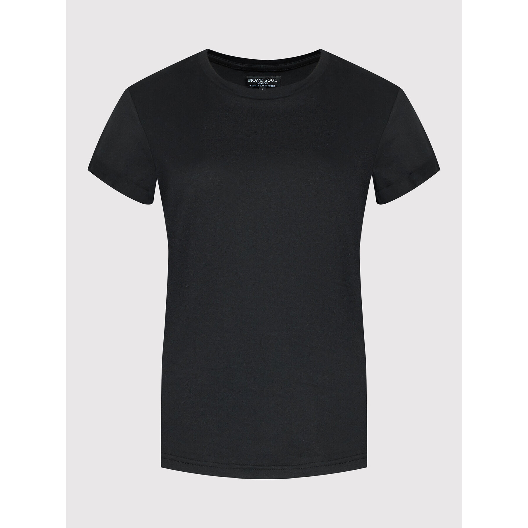 Brave Soul Тишърт LTS-149ELEANORBL Черен Regular Fit - Pepit.bg