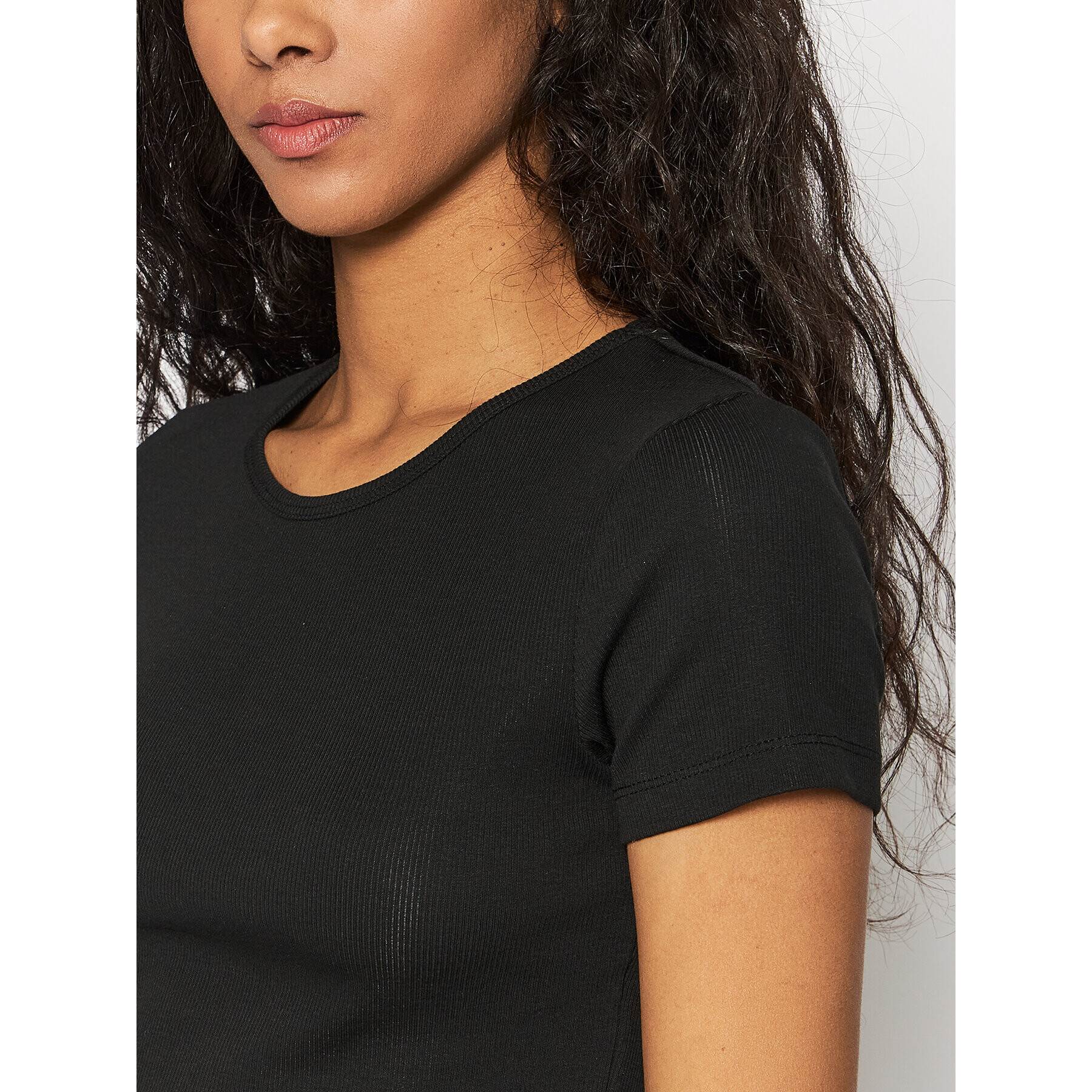 Brave Soul Тишърт LTS-149MILEY Черен Slim Fit - Pepit.bg