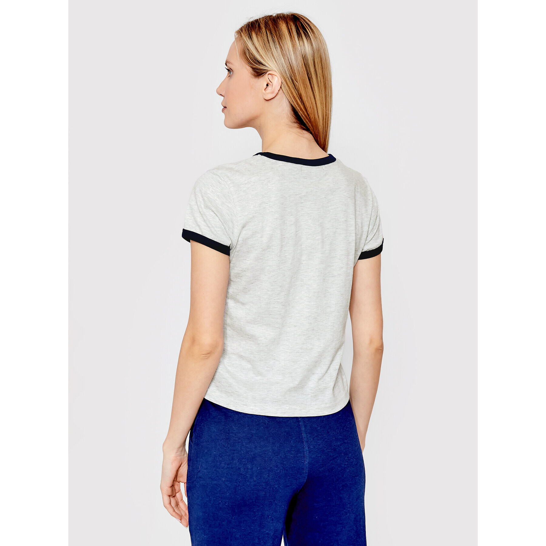 Brave Soul Тишърт LTS-36CLAUDIA Сив Regular Fit - Pepit.bg