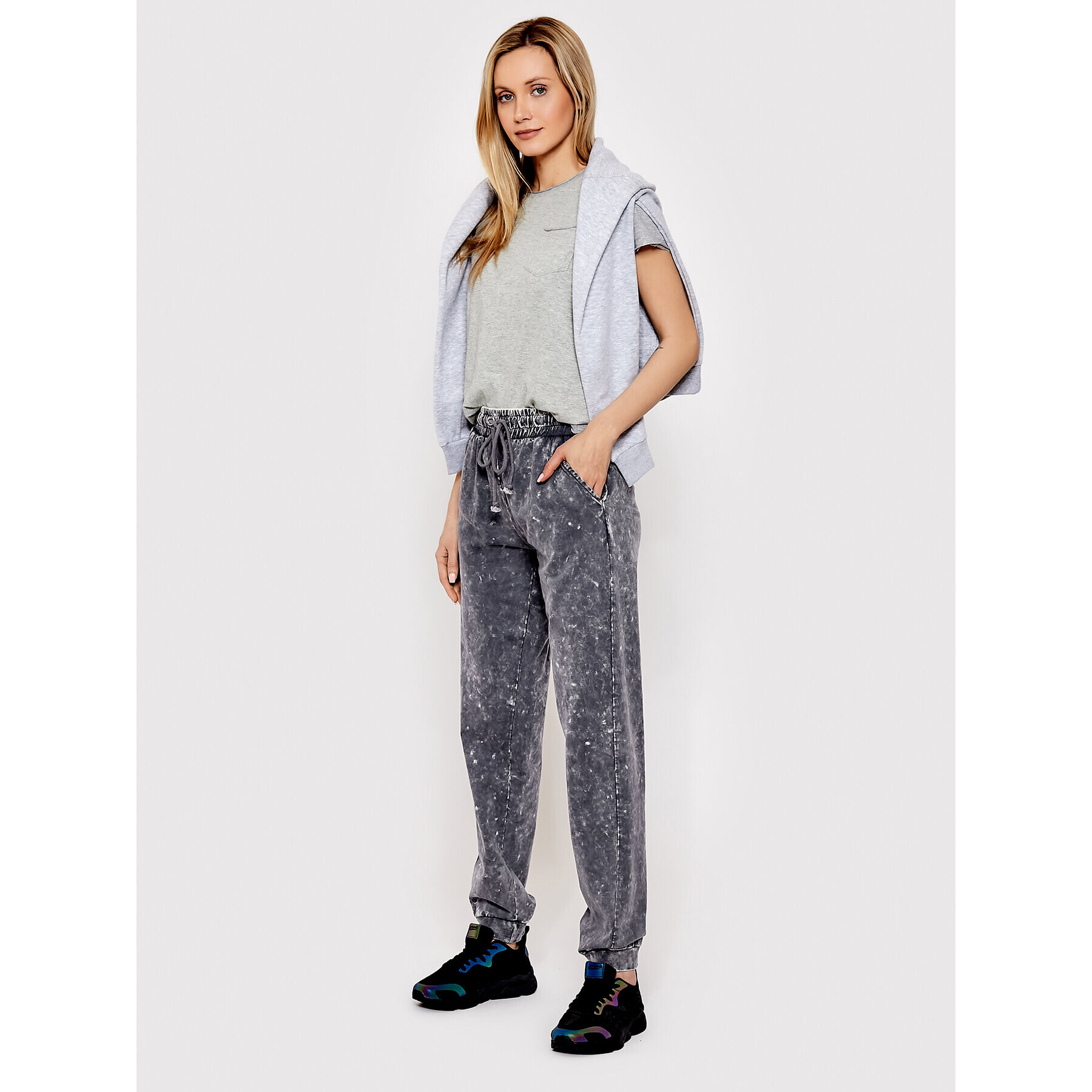 Brave Soul Тишърт LTS-544FRESHA Сив Relaxed Fit - Pepit.bg