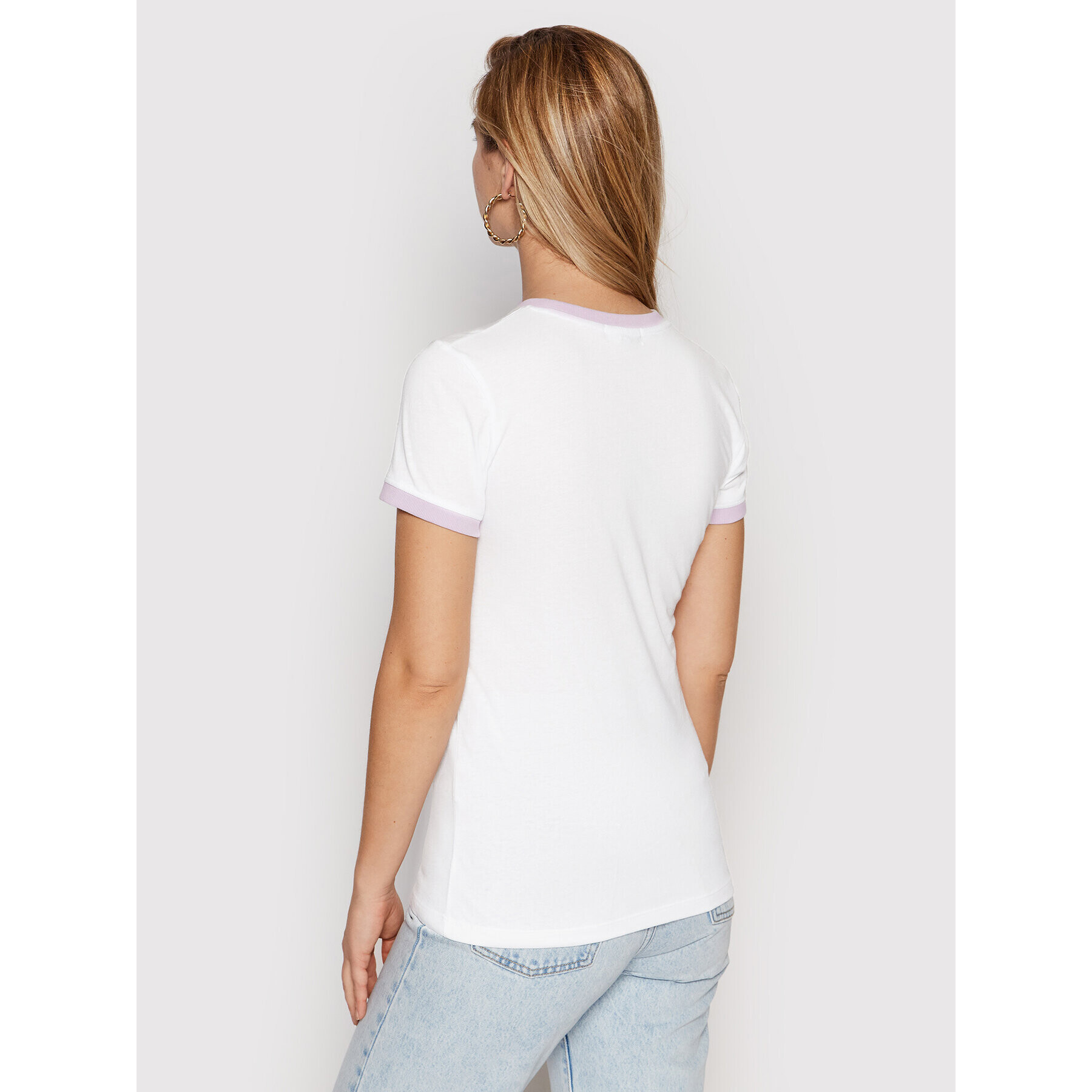 Brave Soul Тишърт LTS-544JULIET Бял Regular Fit - Pepit.bg