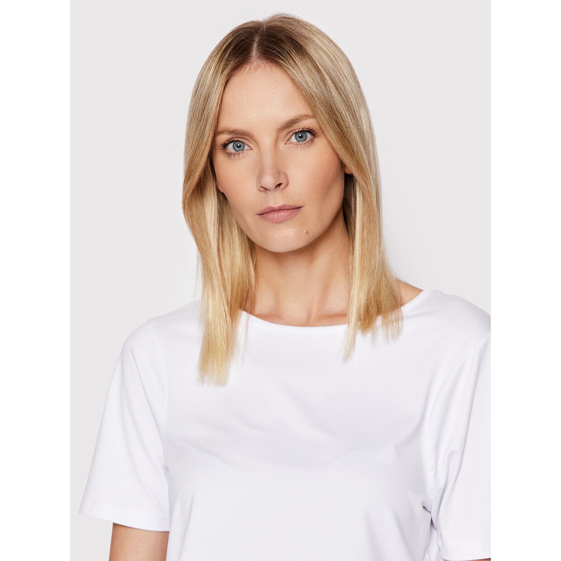 Brave Soul Тишърт LTS-589JANICE Бял Regular Fit - Pepit.bg