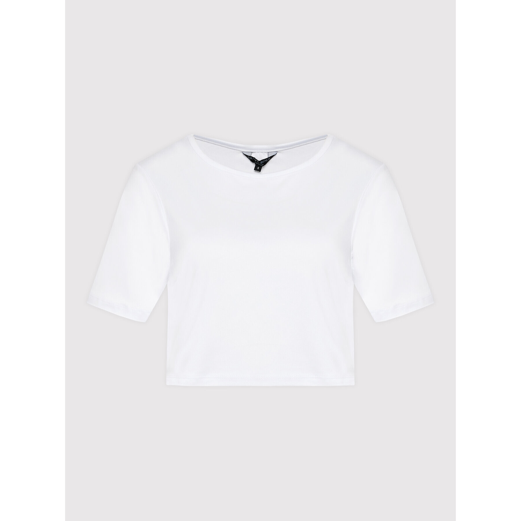 Brave Soul Тишърт LTS-589JANICE Бял Regular Fit - Pepit.bg