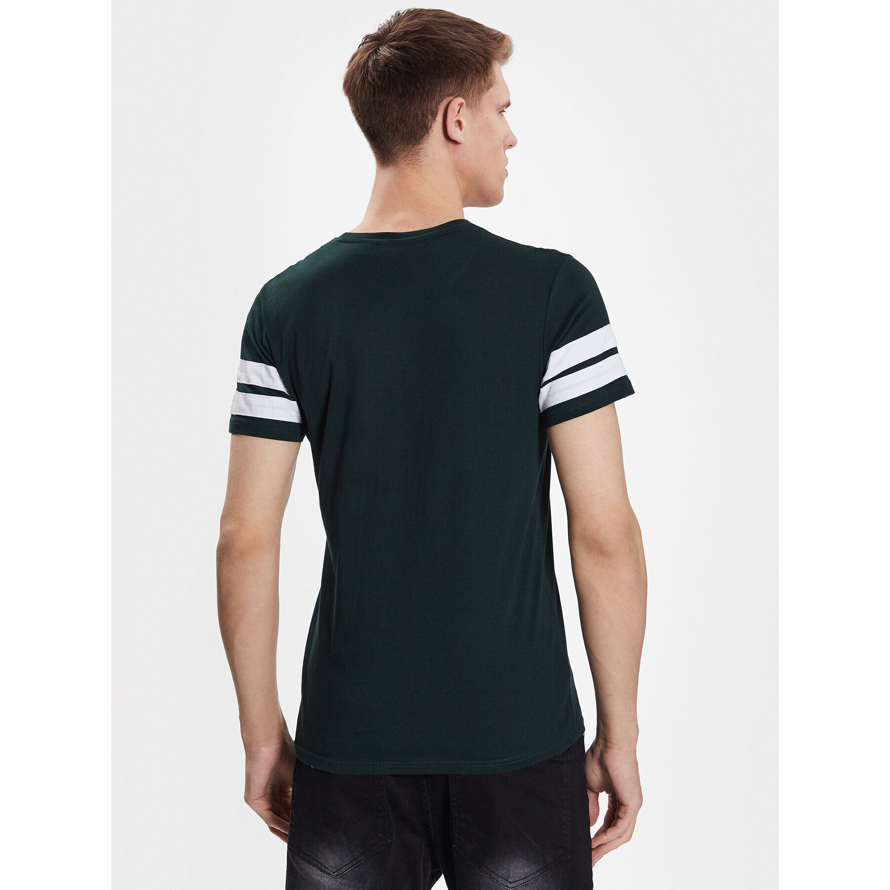 Brave Soul Тишърт MTS-149ALFARO Зелен Regular Fit - Pepit.bg