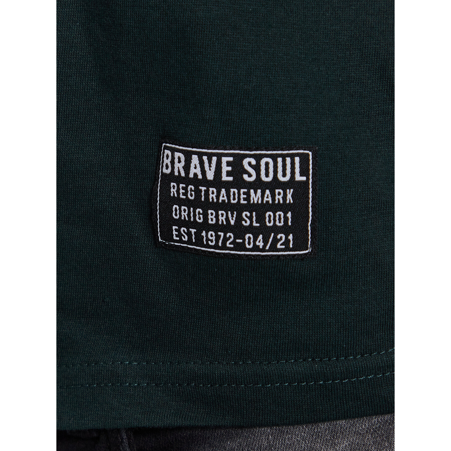 Brave Soul Тишърт MTS-149ALFARO Зелен Regular Fit - Pepit.bg