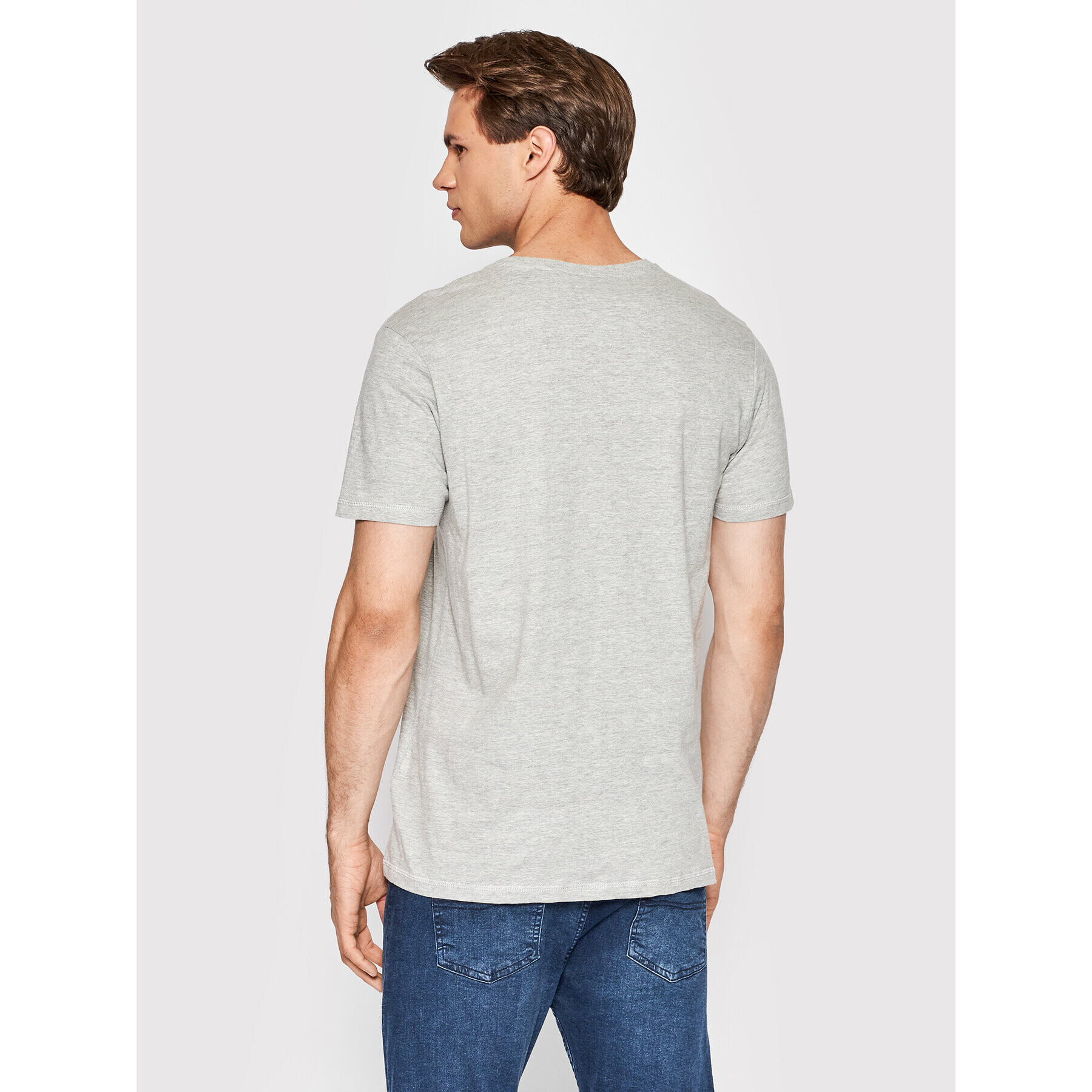 Brave Soul Тишърт MTS-149ARKHAMP Сив Regular Fit - Pepit.bg