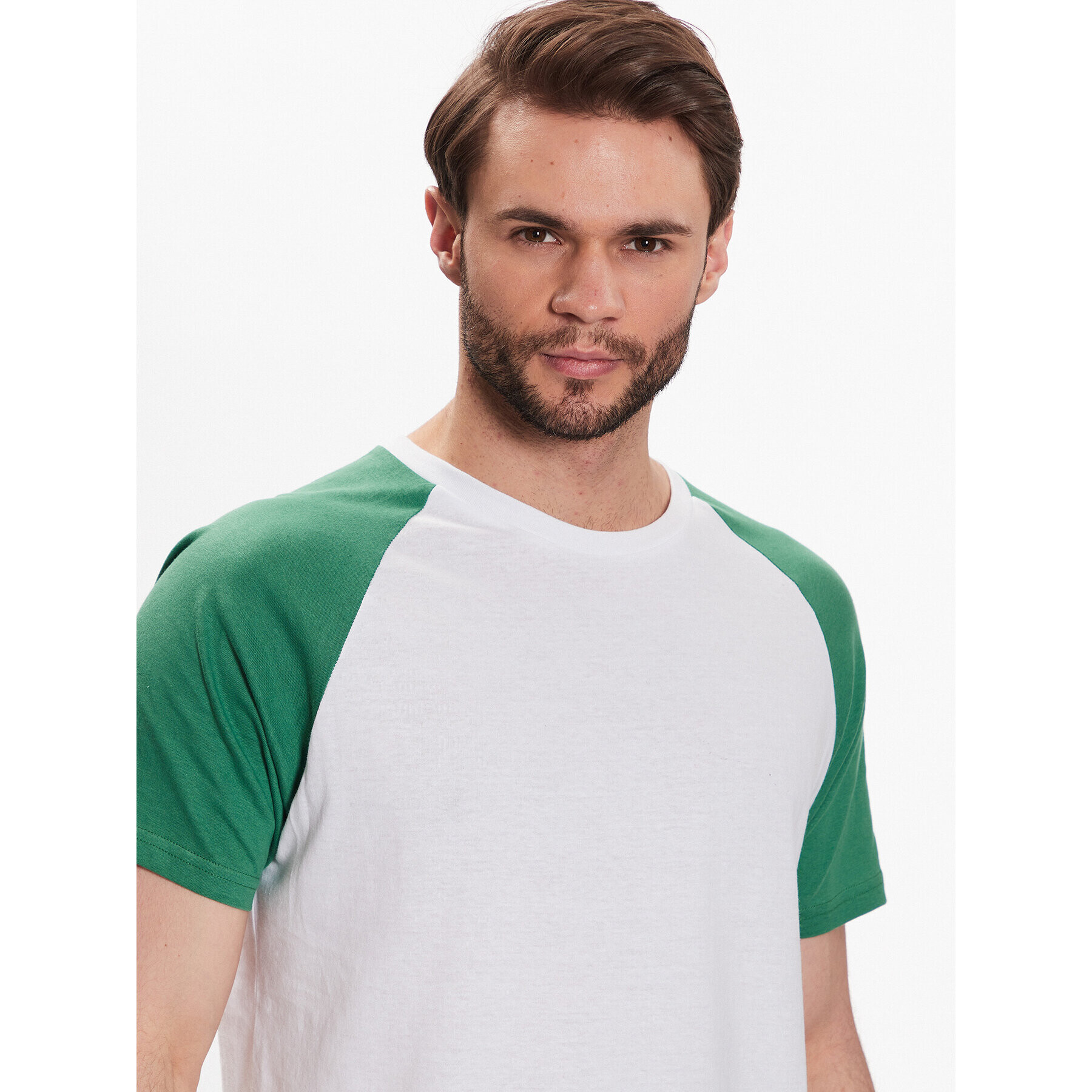 Brave Soul Тишърт MTS-149BAPTISTI Бял Regular Fit - Pepit.bg
