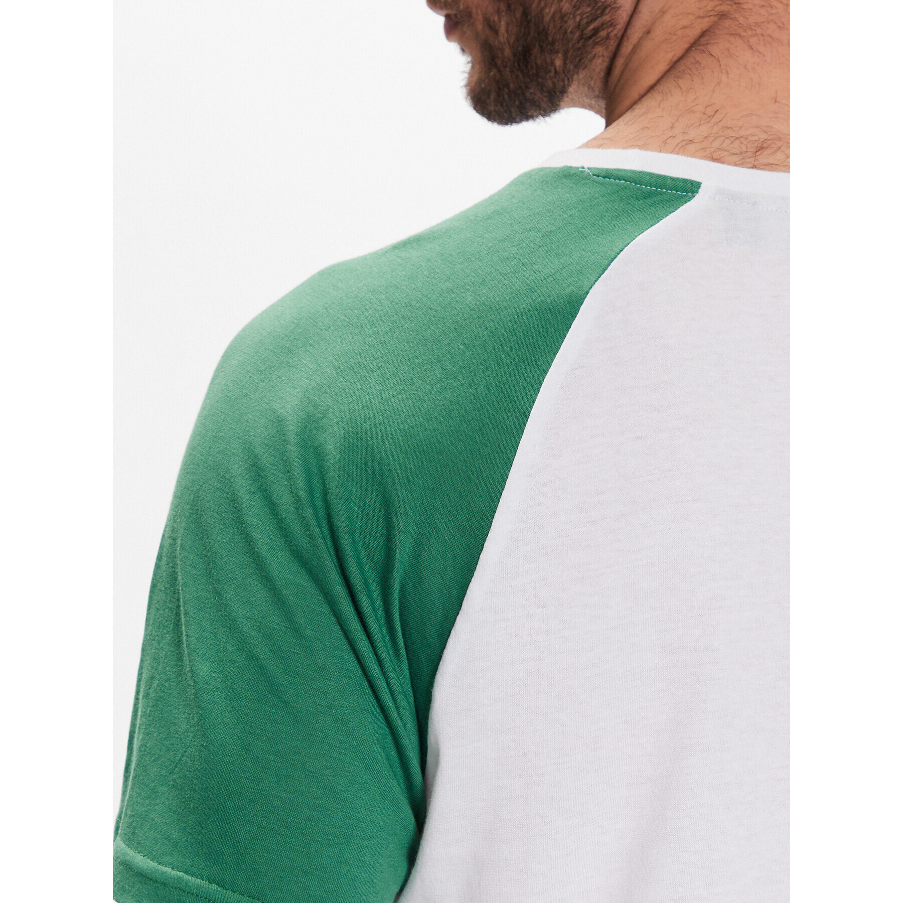 Brave Soul Тишърт MTS-149BAPTISTI Бял Regular Fit - Pepit.bg