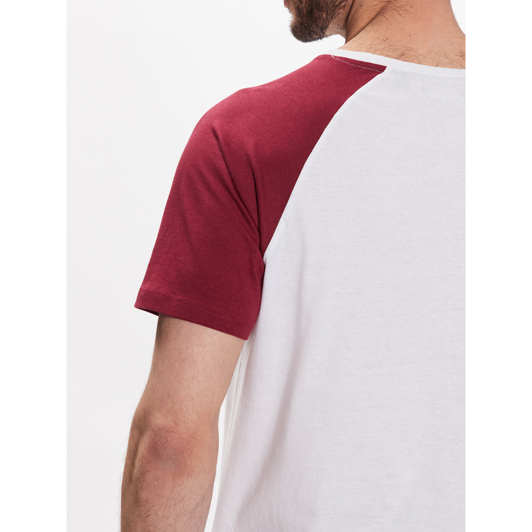 Brave Soul Тишърт MTS-149BAPTISTI Бял Regular Fit - Pepit.bg
