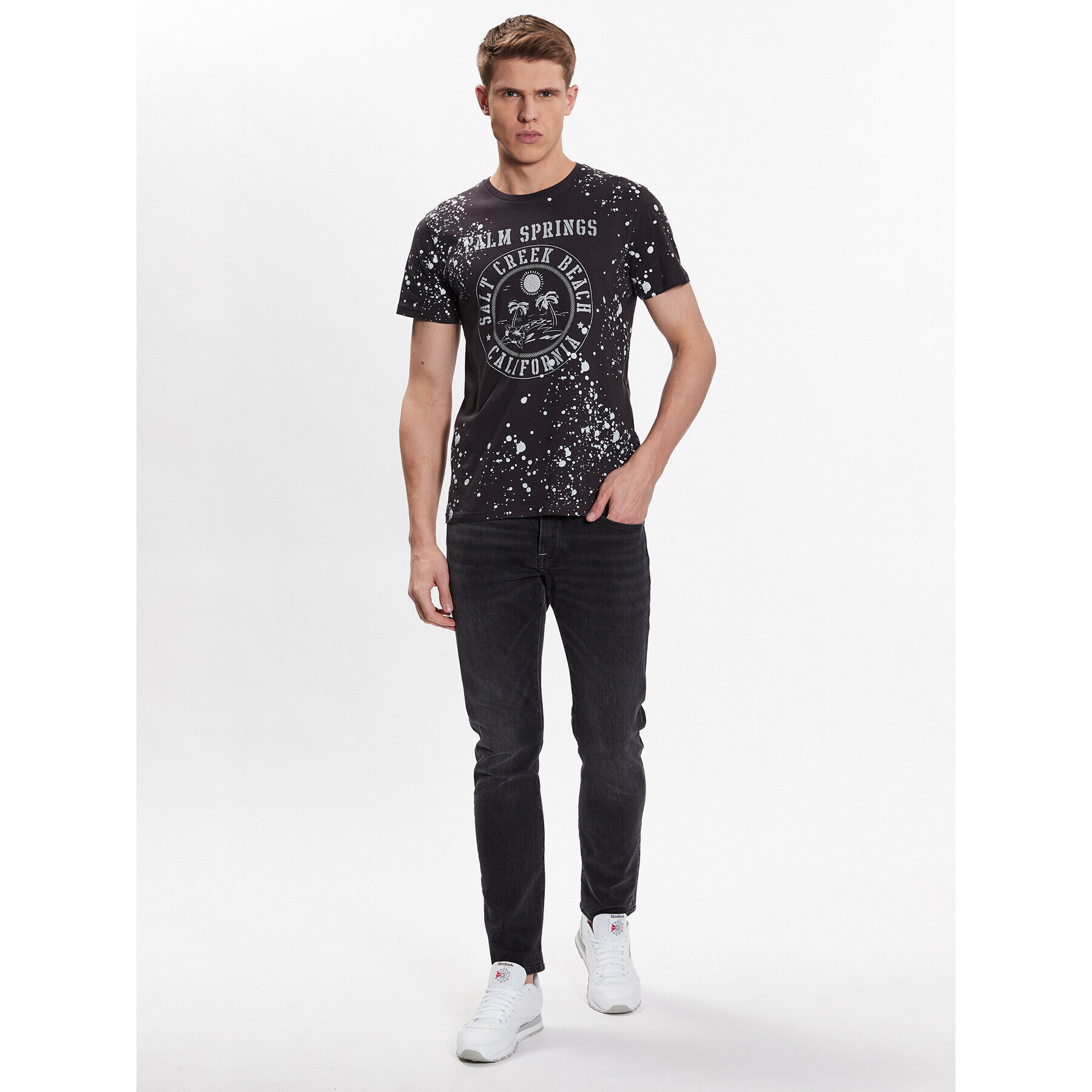 Brave Soul Тишърт MTS-149COLORADO Сив Regular Fit - Pepit.bg