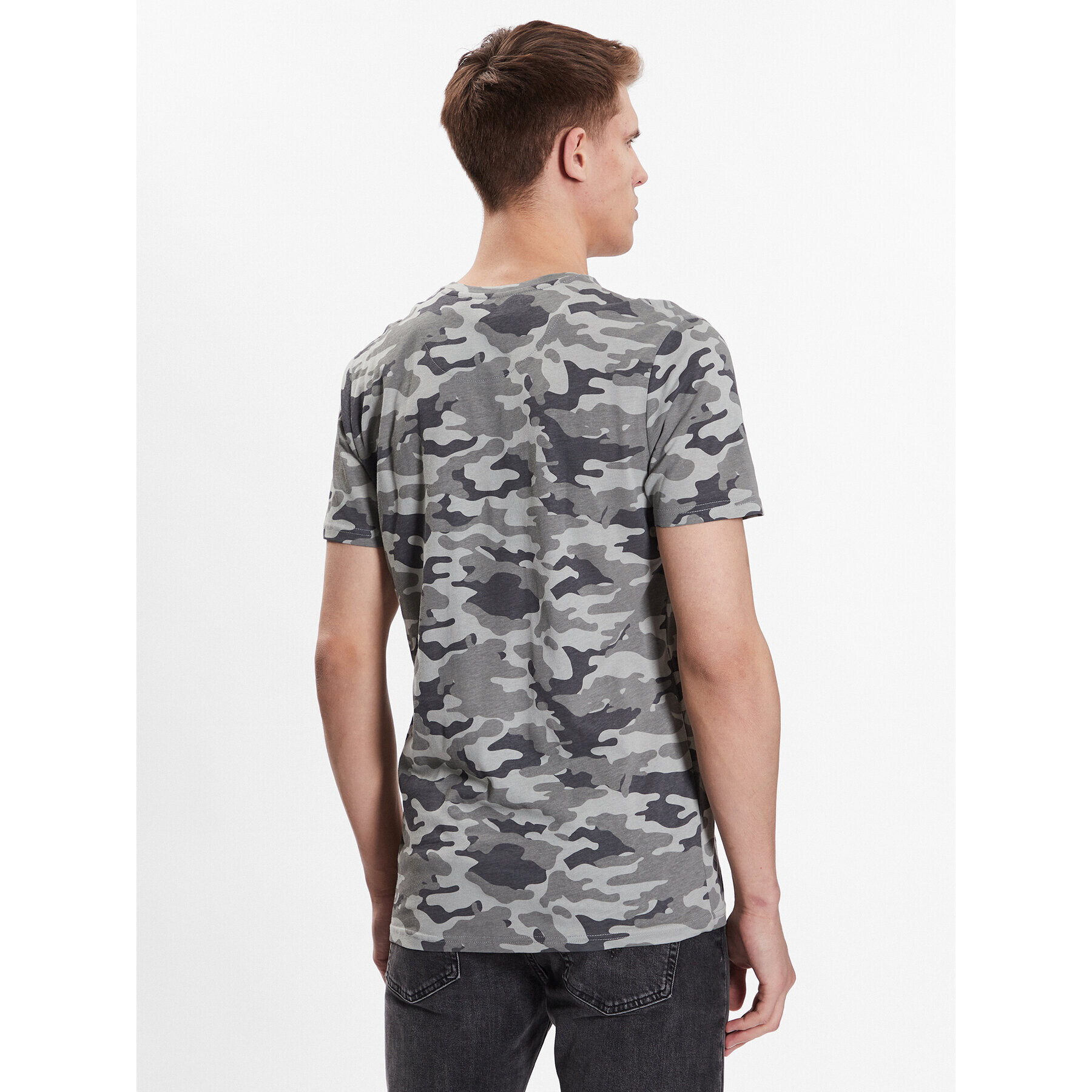 Brave Soul Тишърт MTS-149ERDL Сив Regular Fit - Pepit.bg