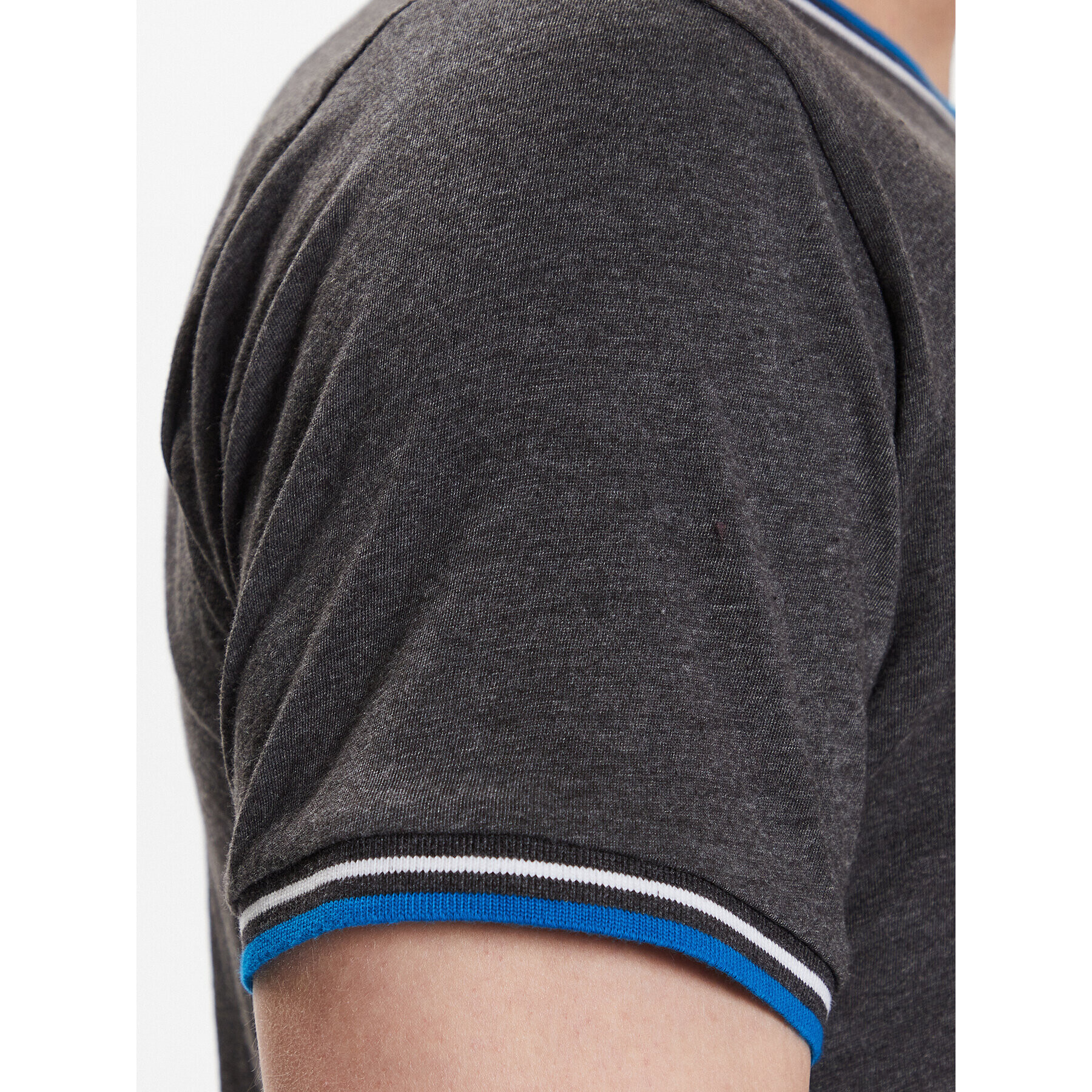 Brave Soul Тишърт MTS-149FEDERERG Сив Regular Fit - Pepit.bg