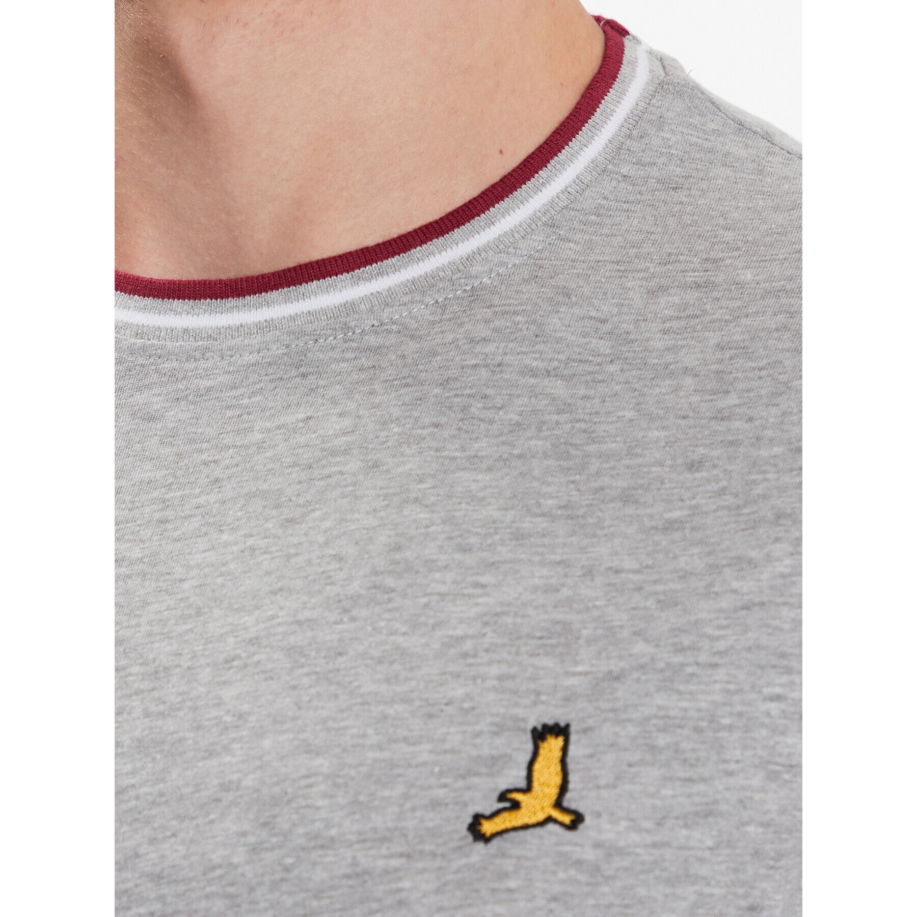 Brave Soul Тишърт MTS-149FEDERERG Сив Regular Fit - Pepit.bg