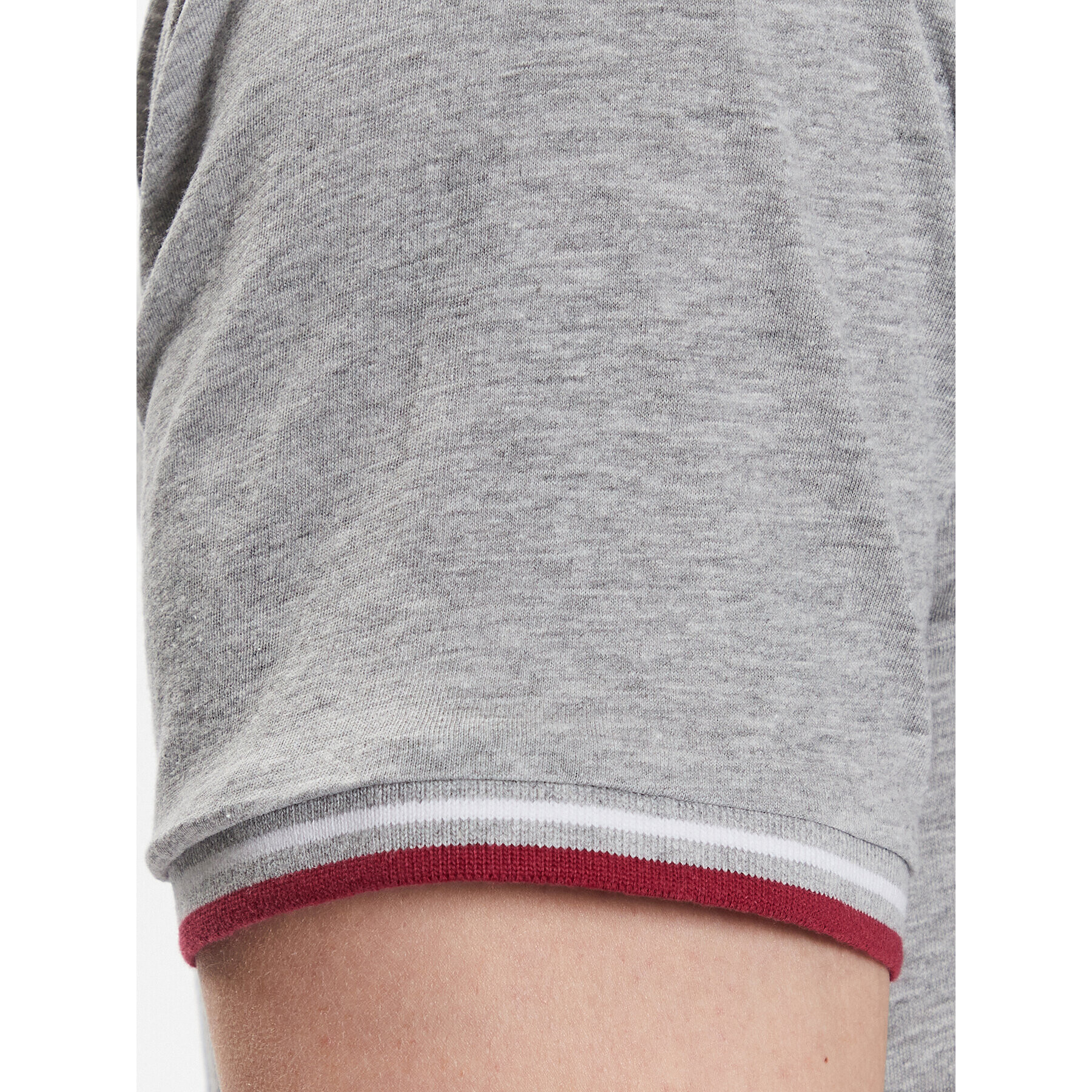 Brave Soul Тишърт MTS-149FEDERERG Сив Regular Fit - Pepit.bg