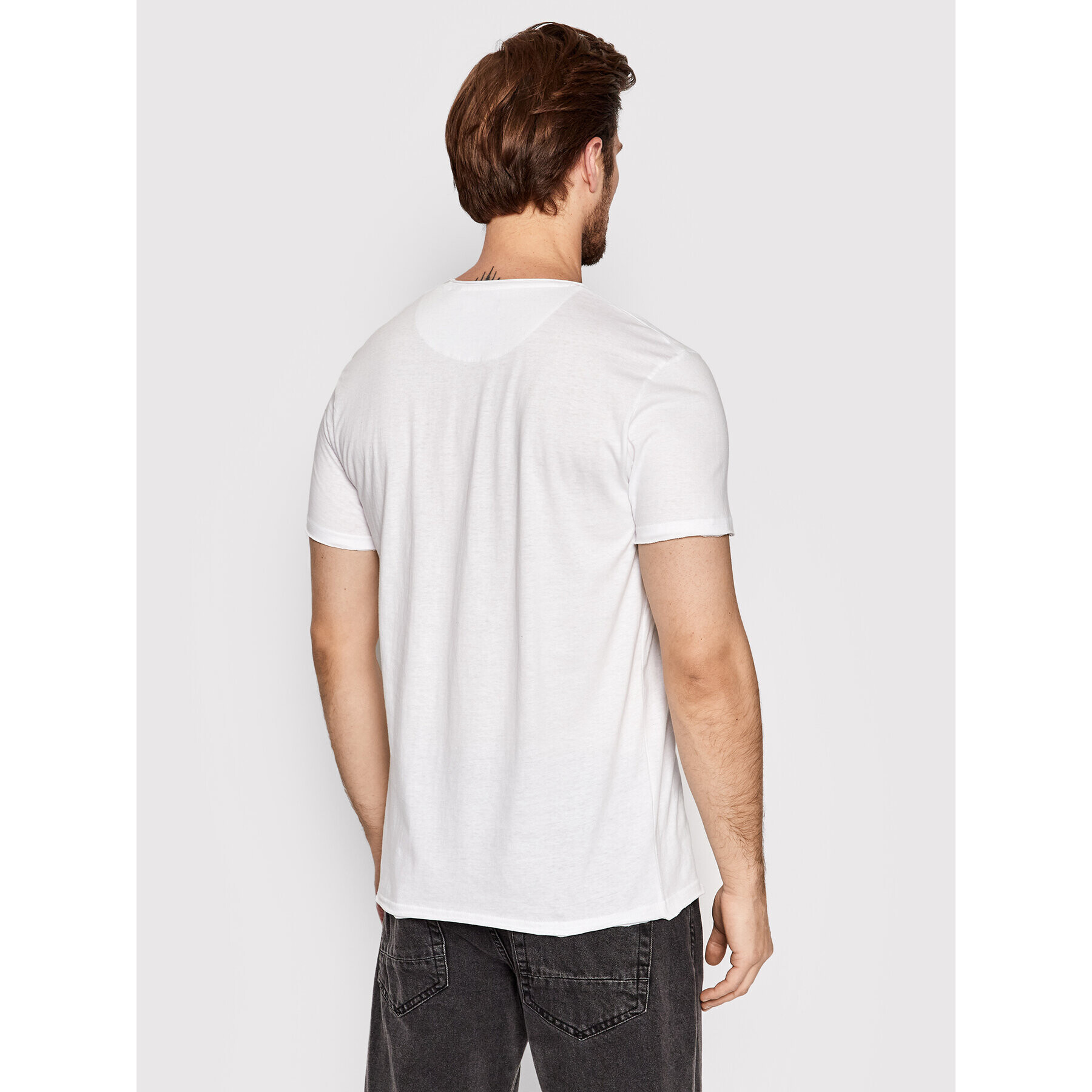 Brave Soul Тишърт MTS-149FRESHERD Бял Regular Fit - Pepit.bg