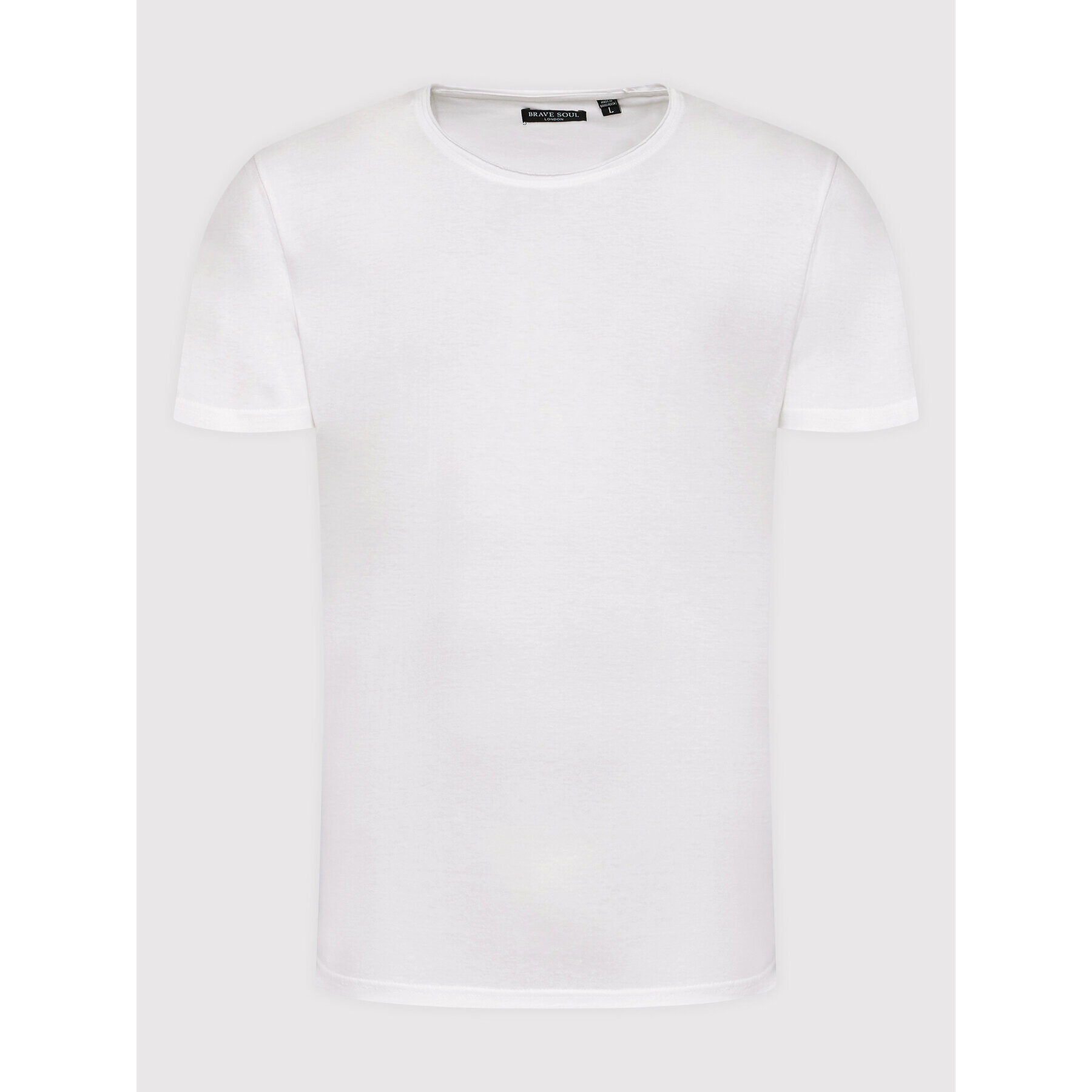 Brave Soul Тишърт MTS-149FRESHERD Бял Regular Fit - Pepit.bg